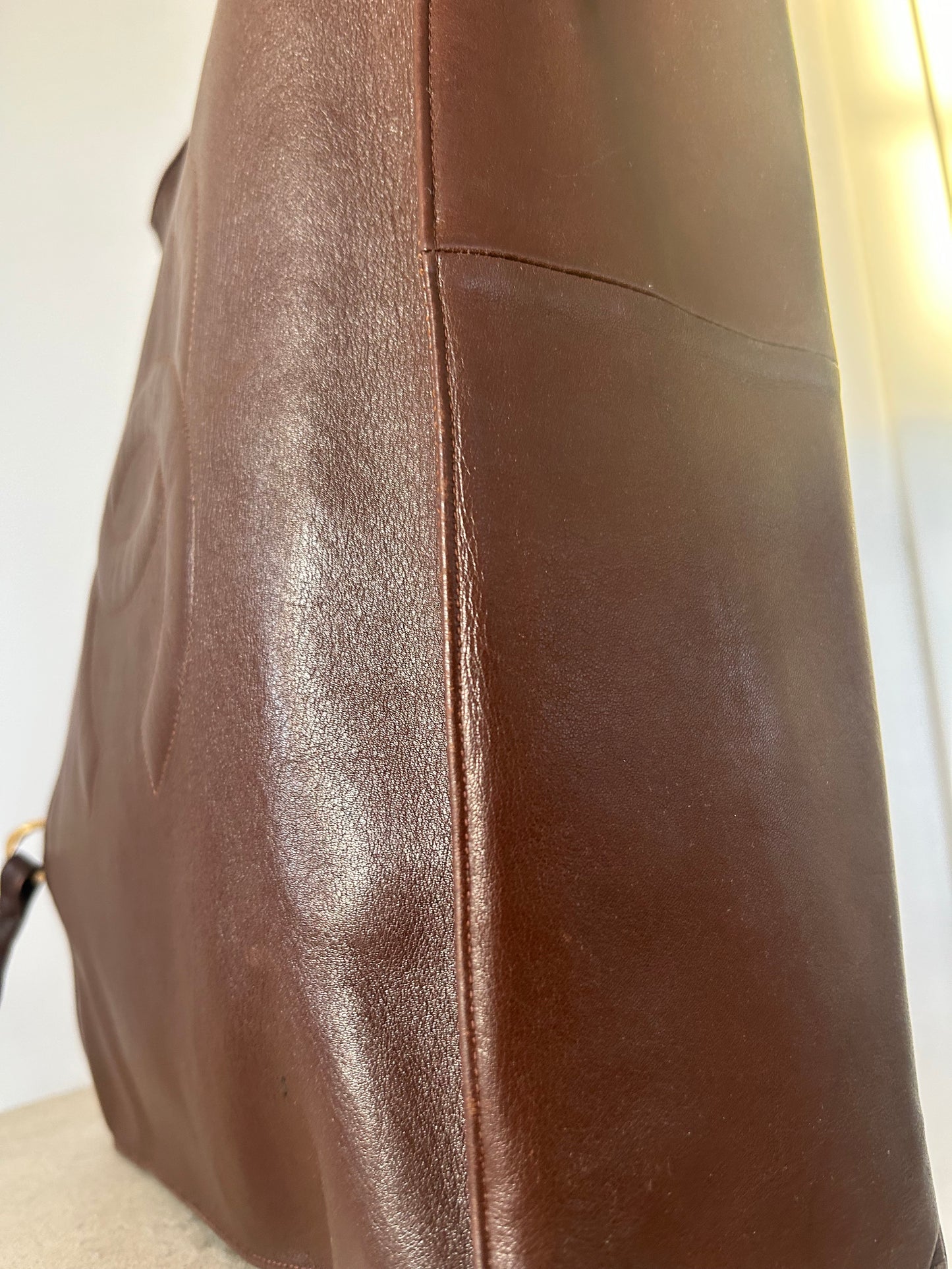 Chanel XL Brown CC Tote