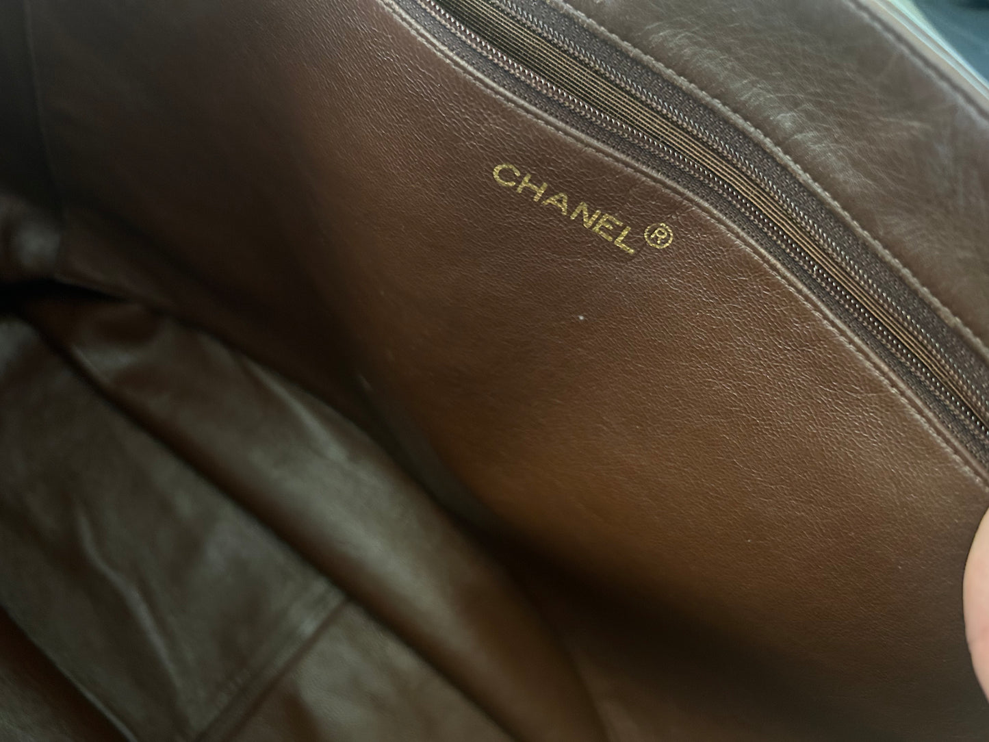 Chanel XL Brown CC Tote