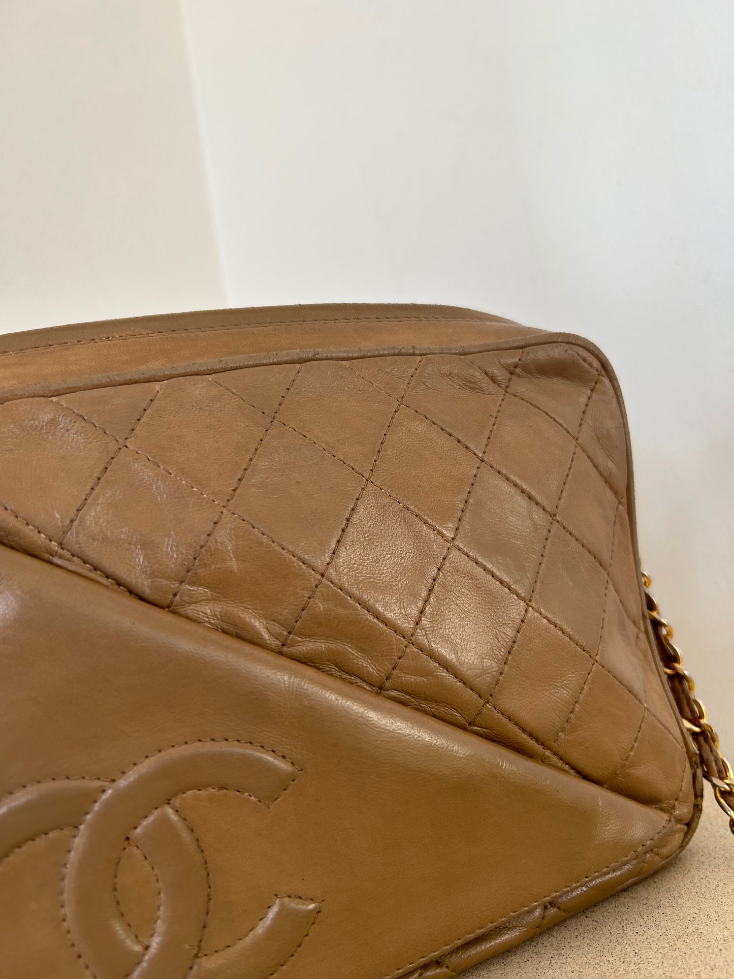 Chanel Camera Bag Beige