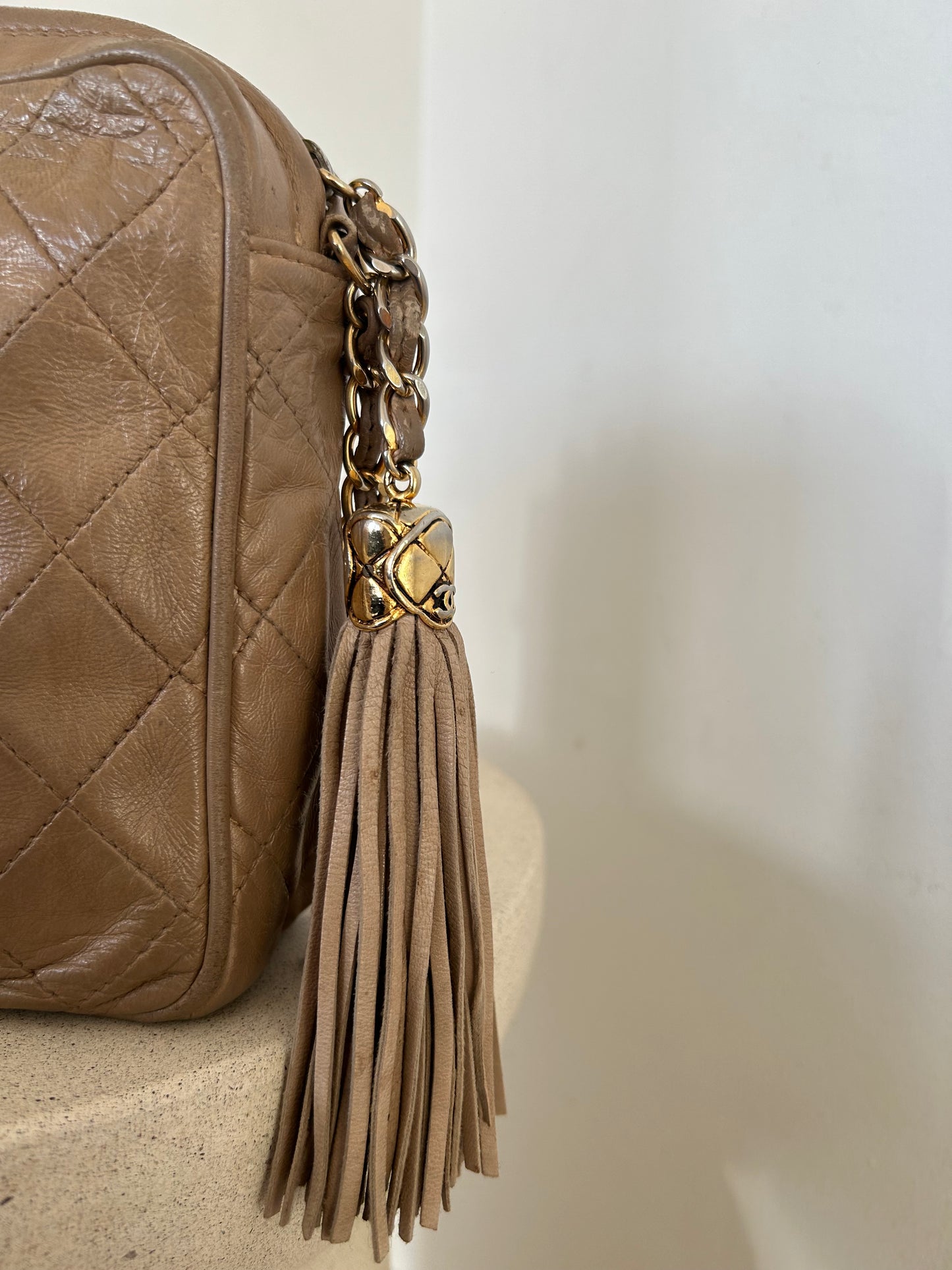 Chanel Camera Bag Beige