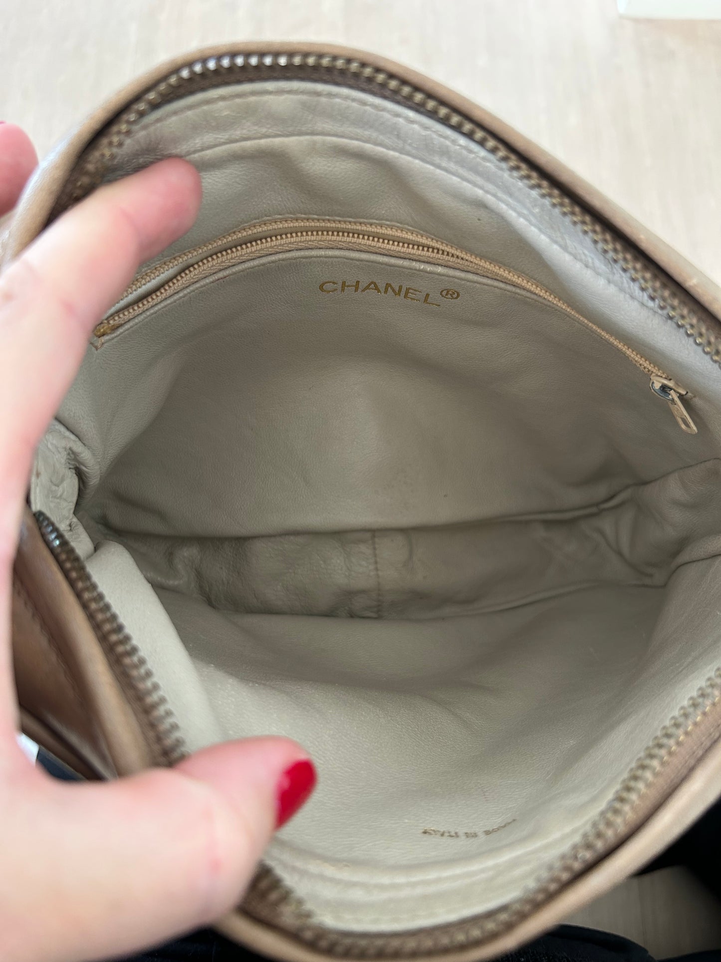 Chanel Camera Bag Beige