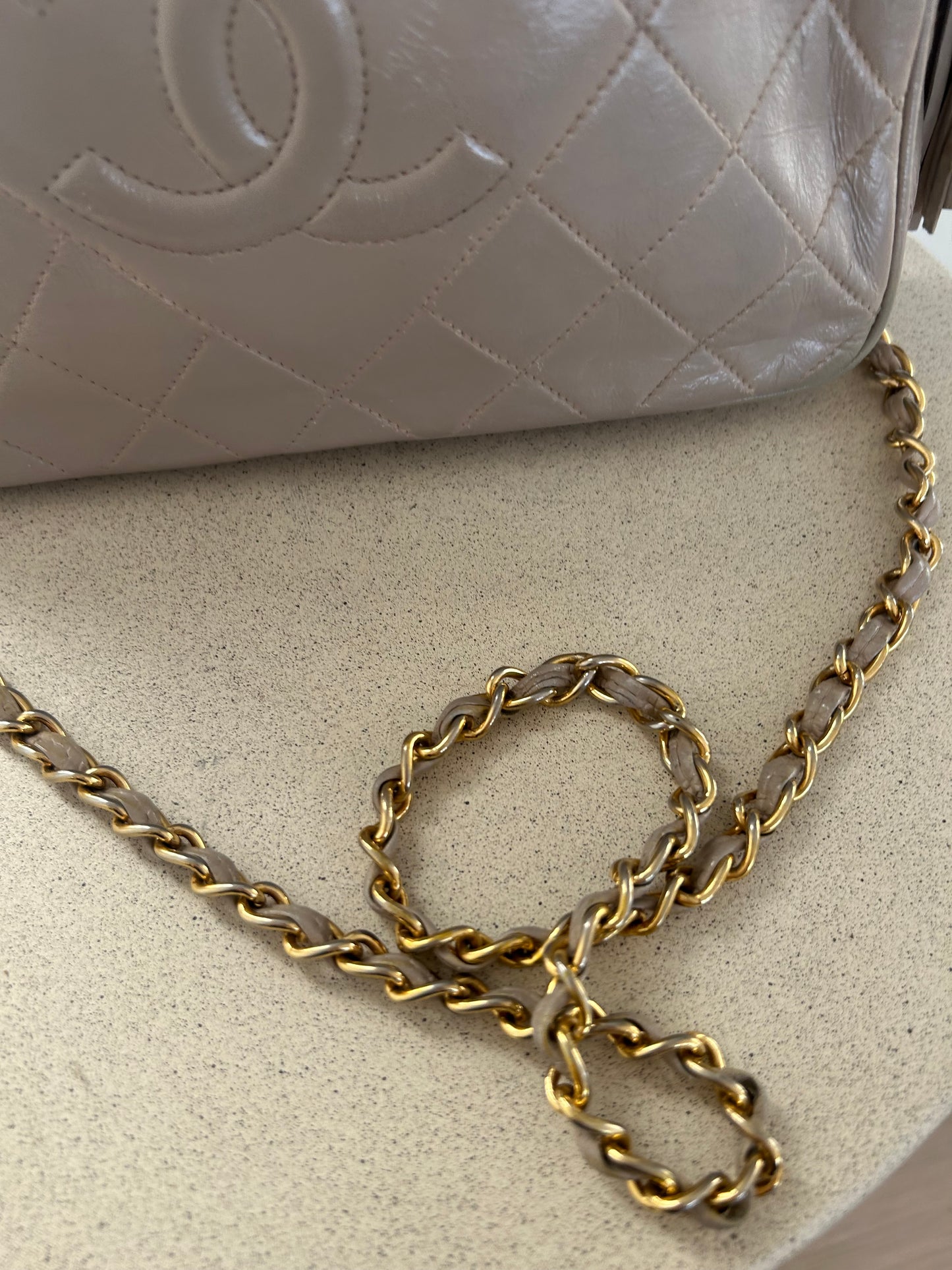 Chanel Camera Bag Beige
