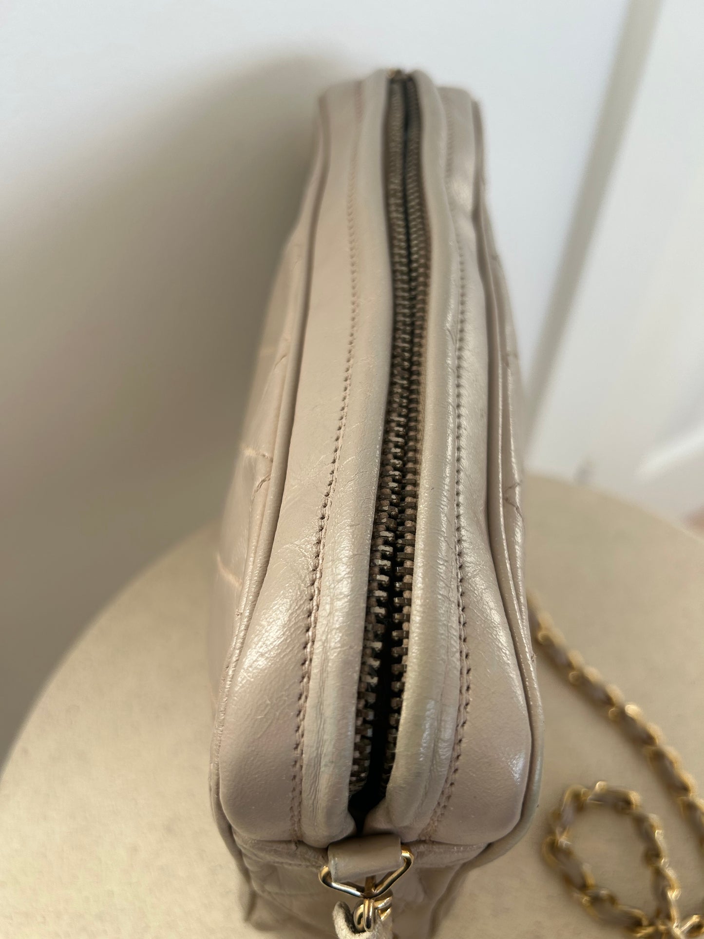 Chanel Camera Bag Beige