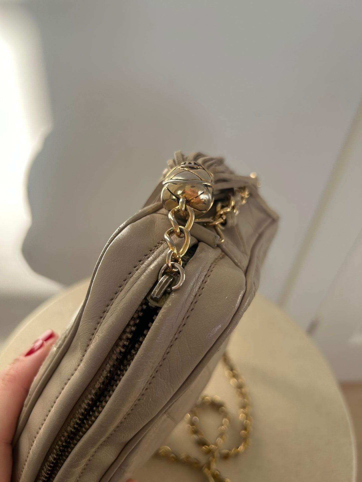 Chanel Camera Bag Beige