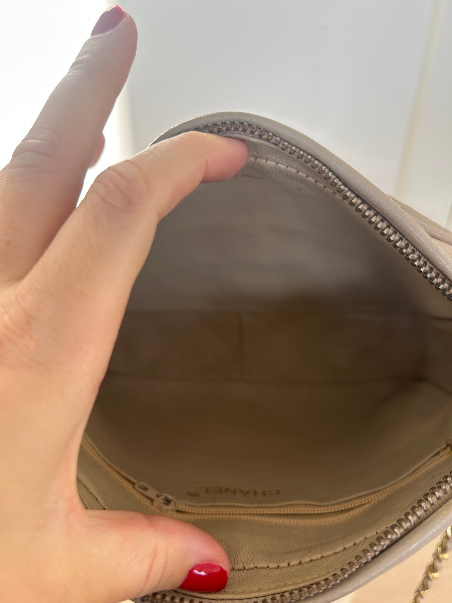 Chanel Camera Bag Beige