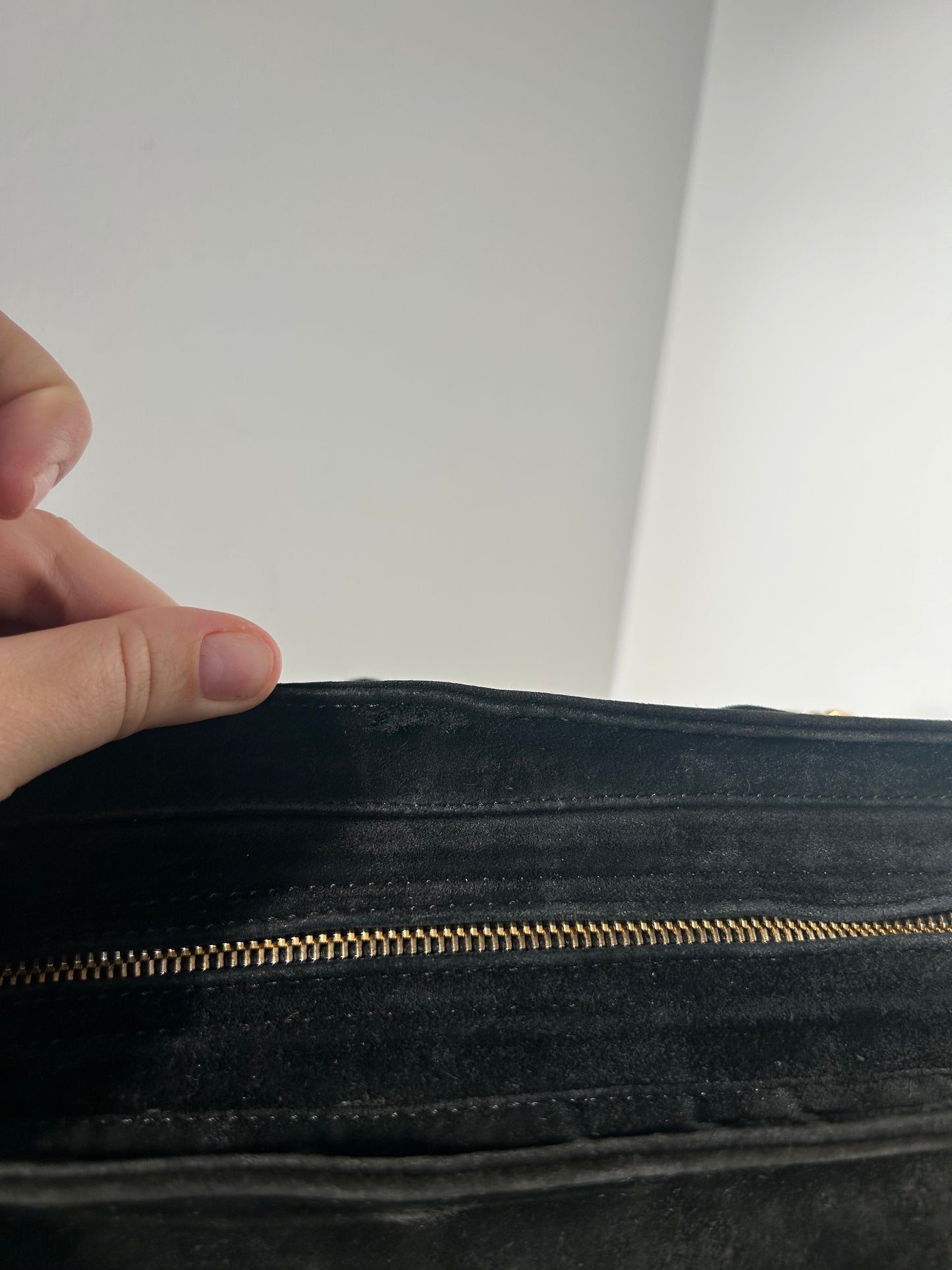 Chanel CC Suede Tote