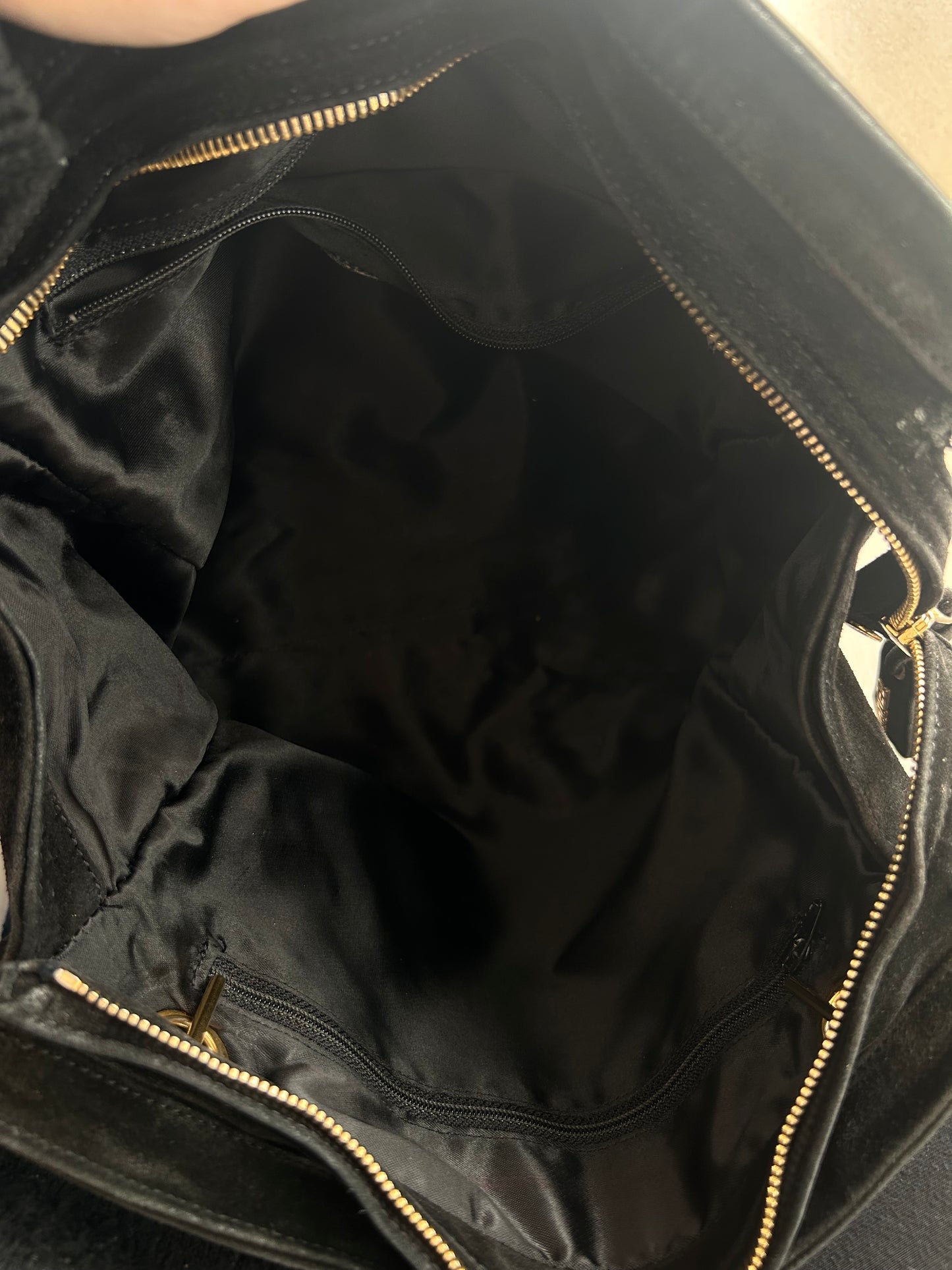 Chanel CC Suede Tote