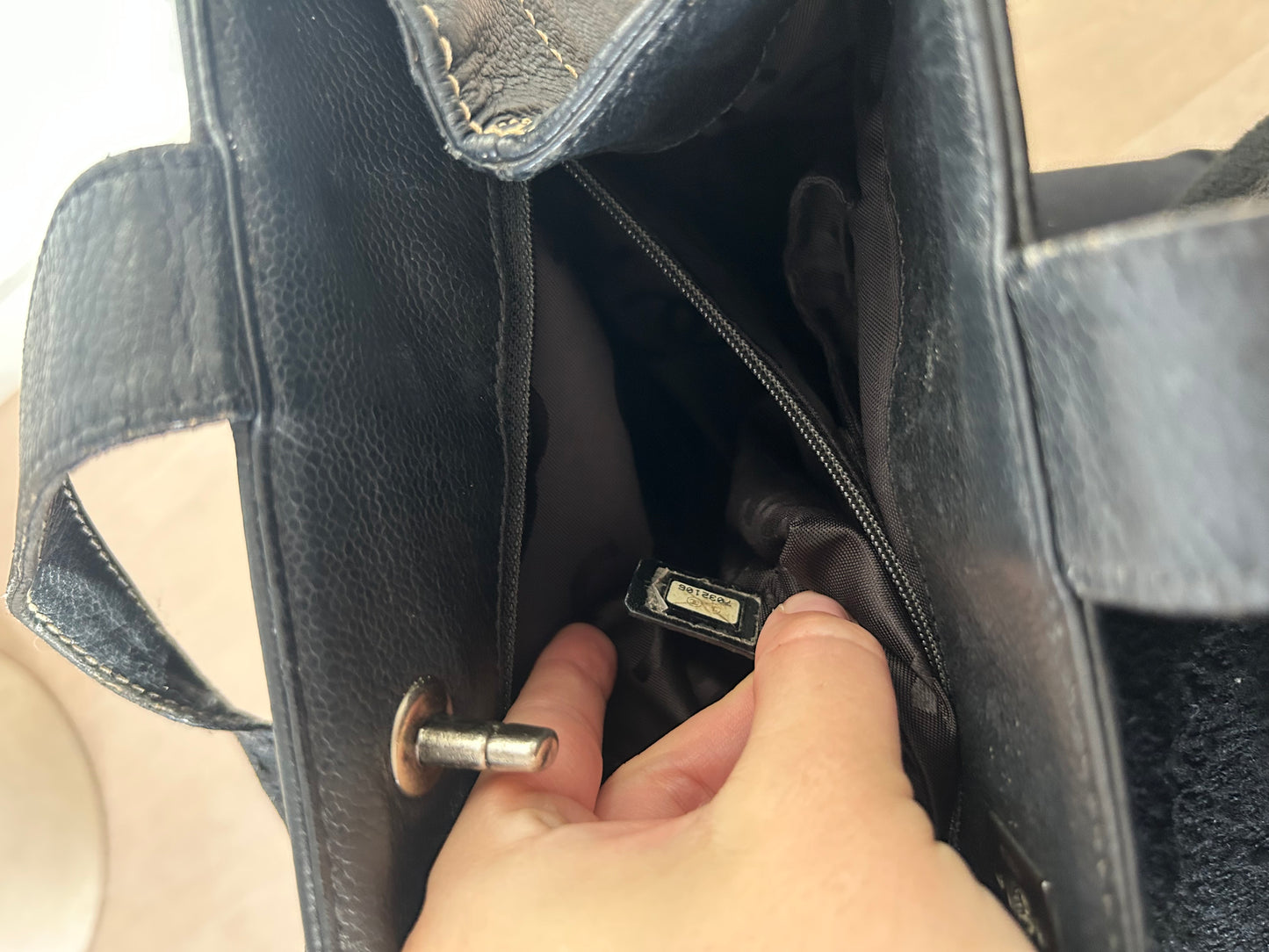 Chanel CC shopper Black