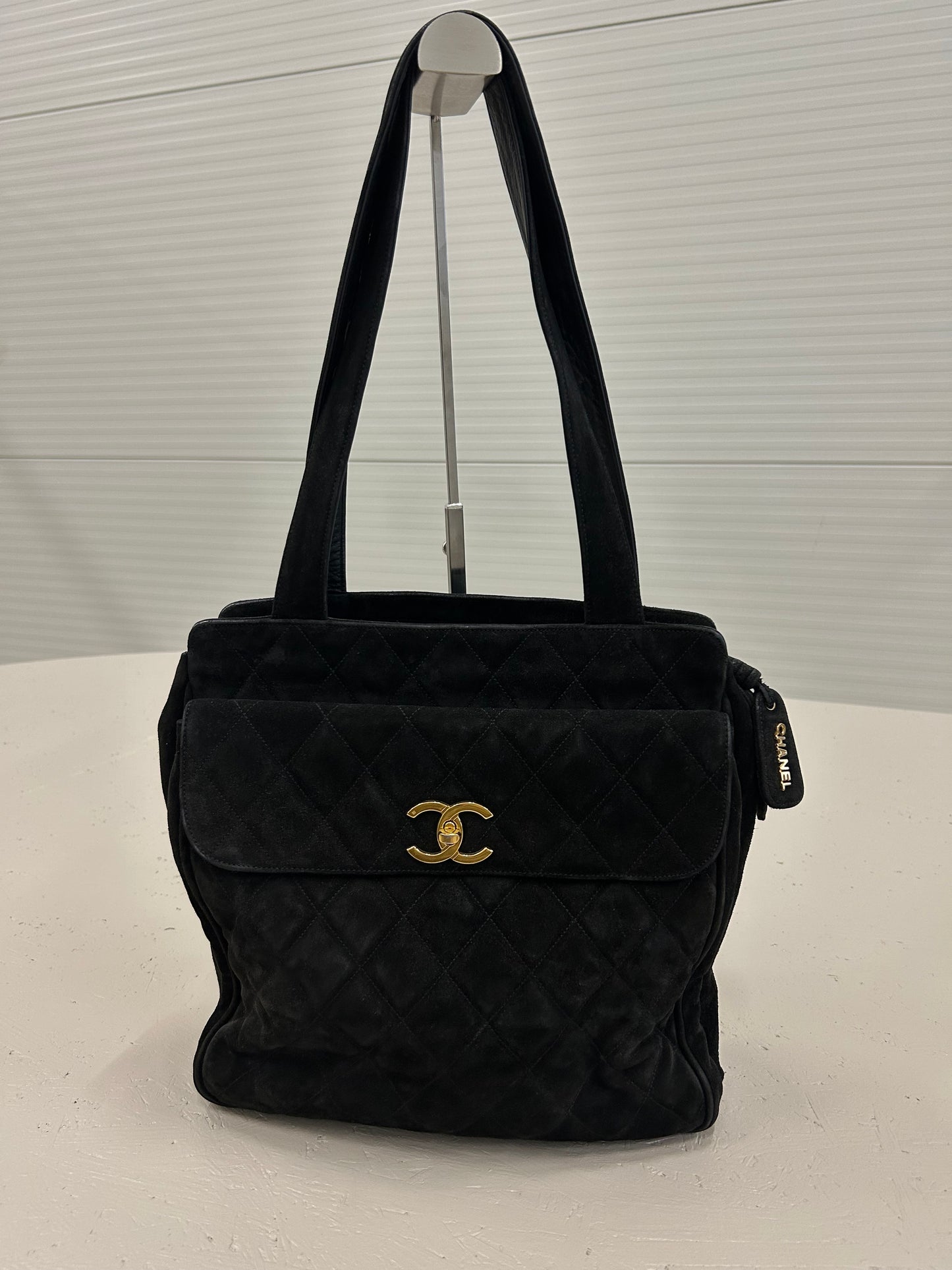 Chanel CC Tote bag suede