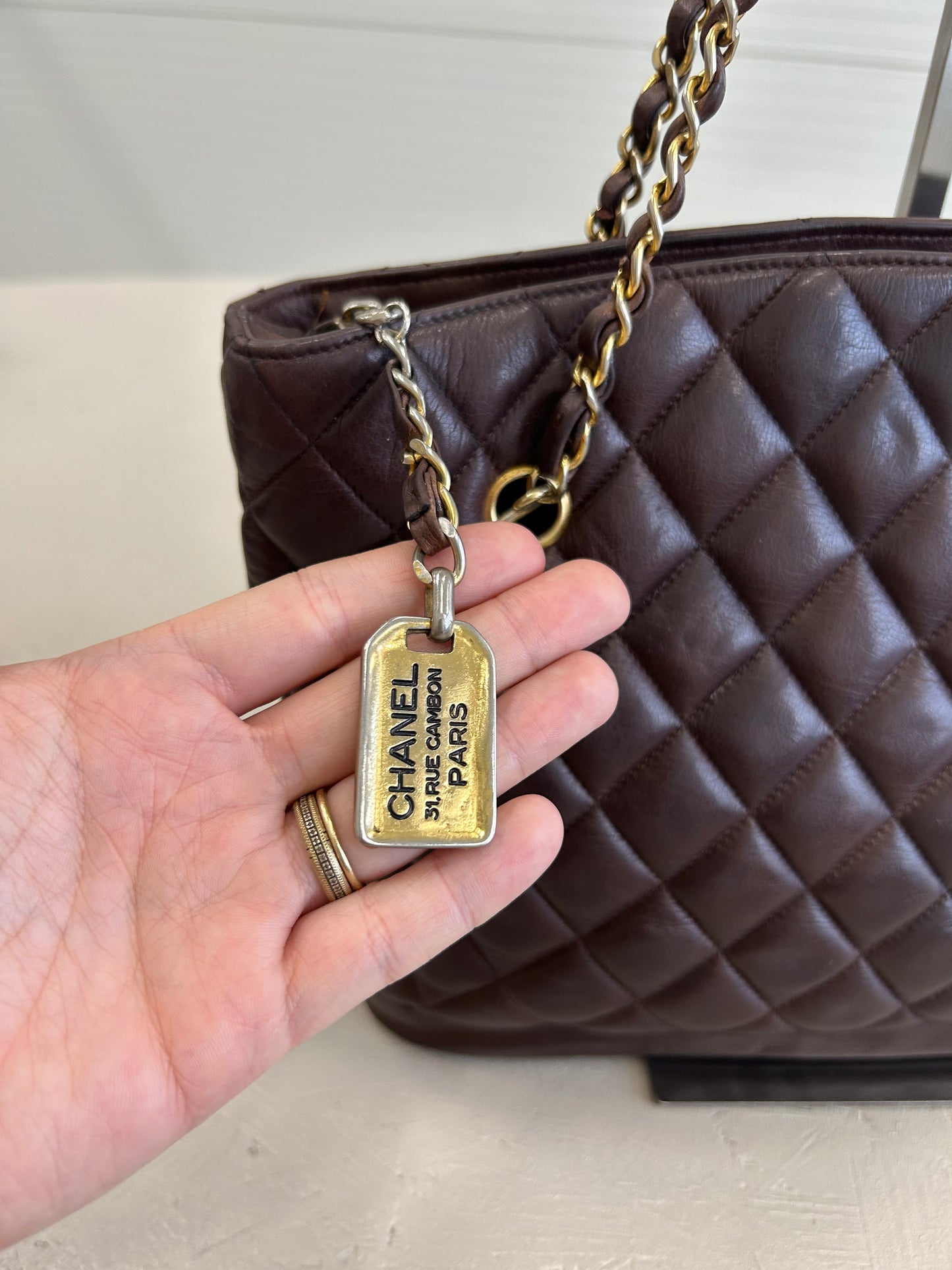 Chanel matelasse chain taske