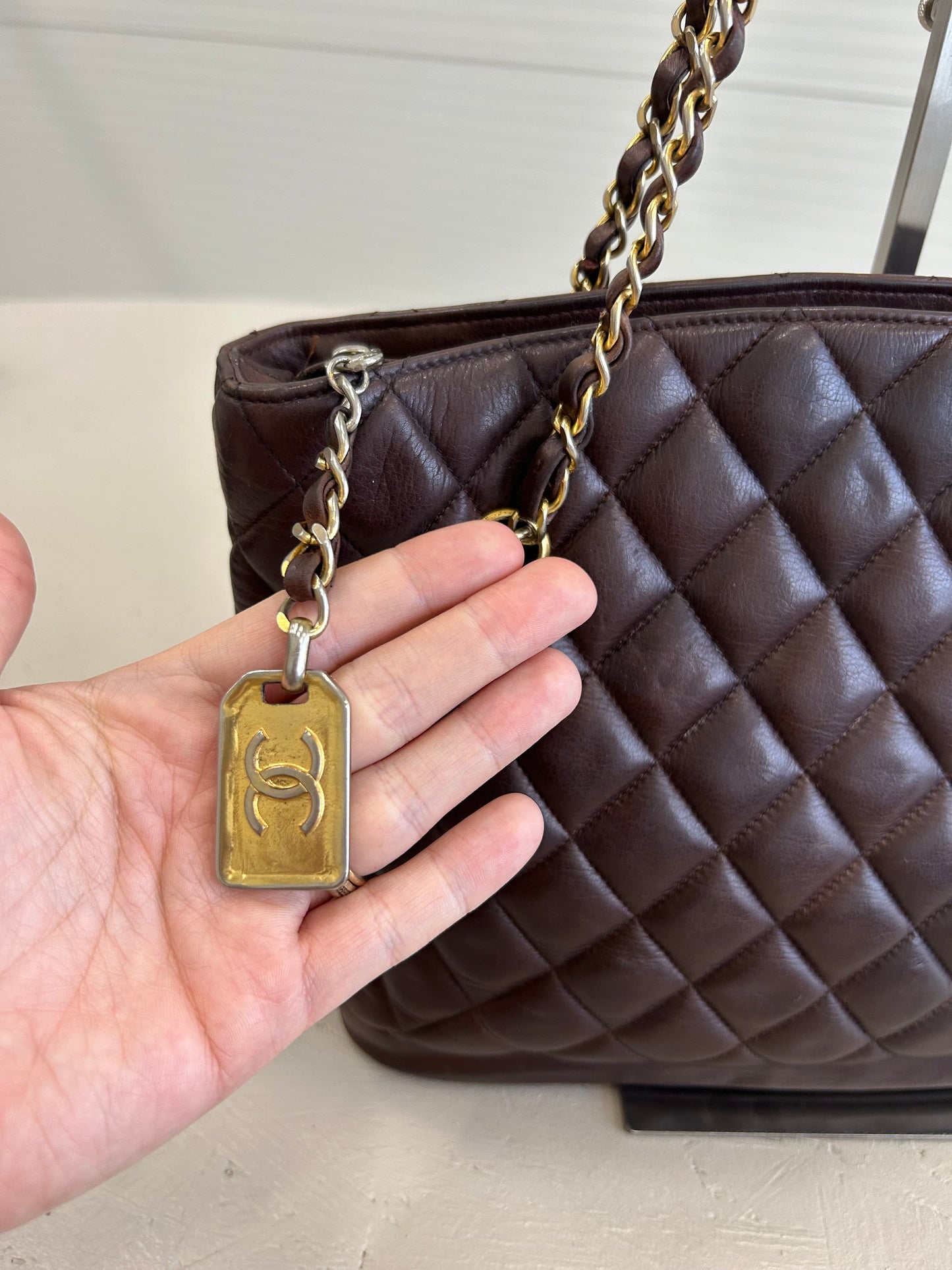 Chanel matelasse chain taske
