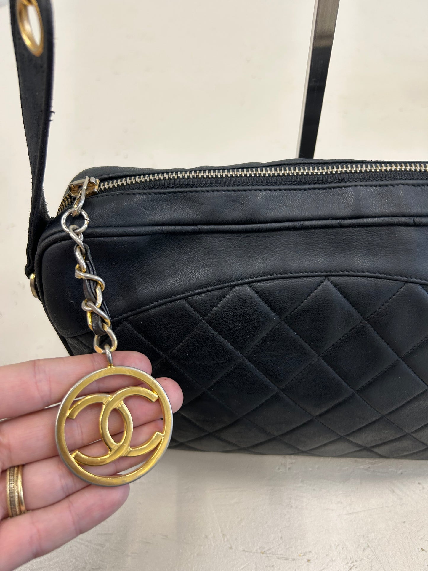 Chanel matelasse crossbody bag