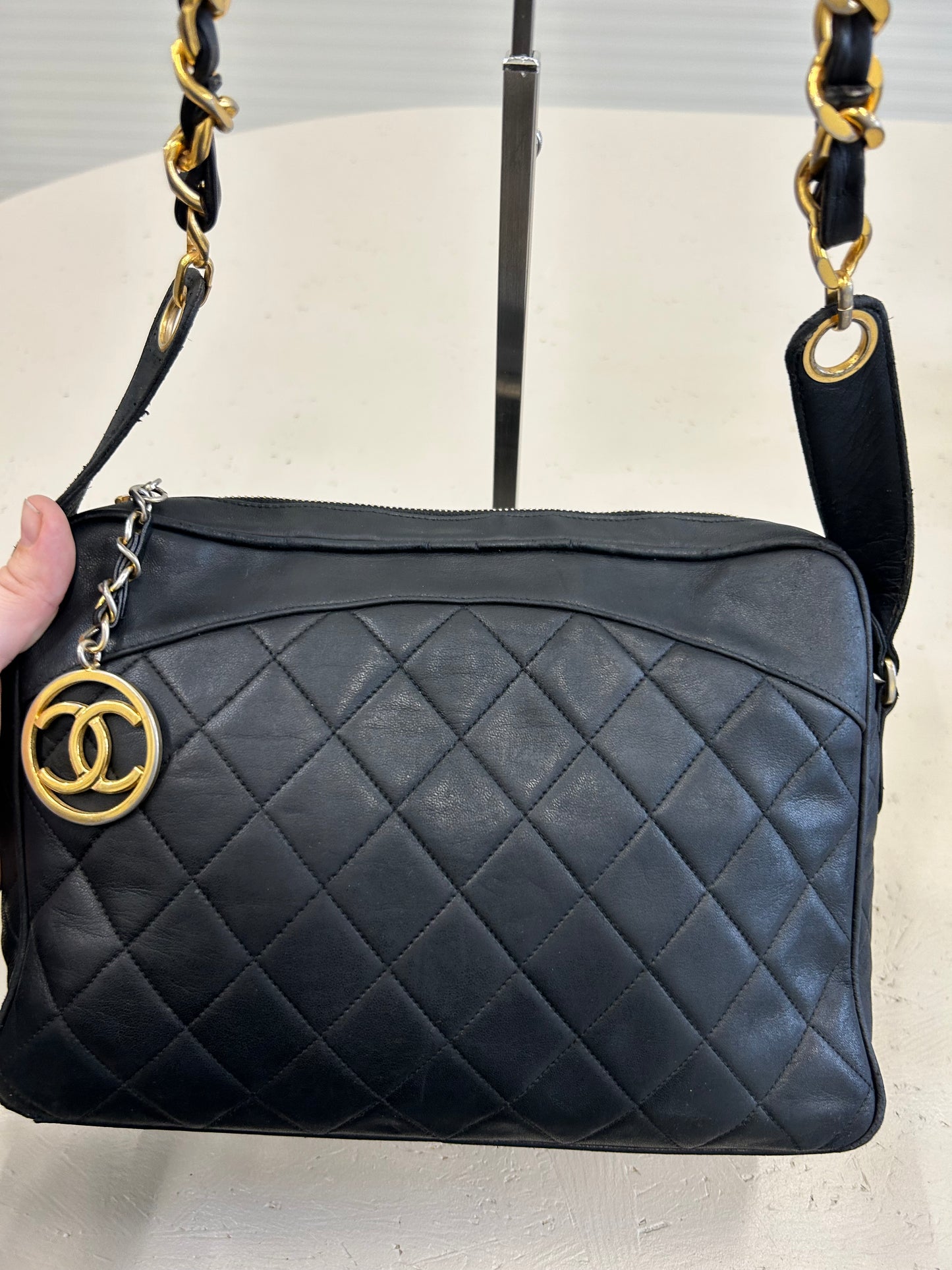 Chanel matelasse crossbody bag