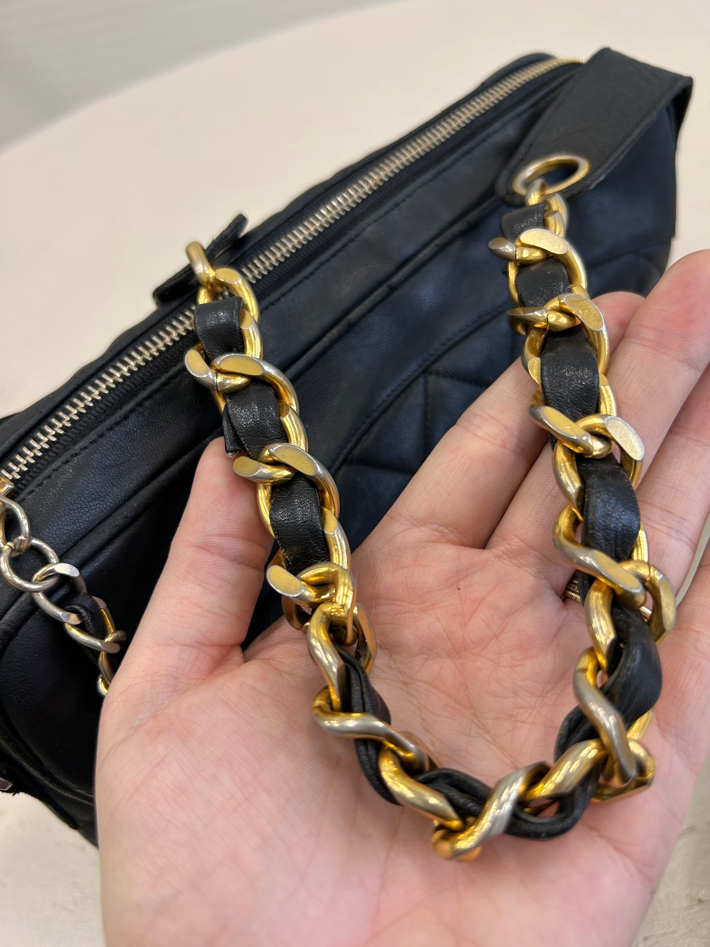 Chanel matelasse crossbody bag