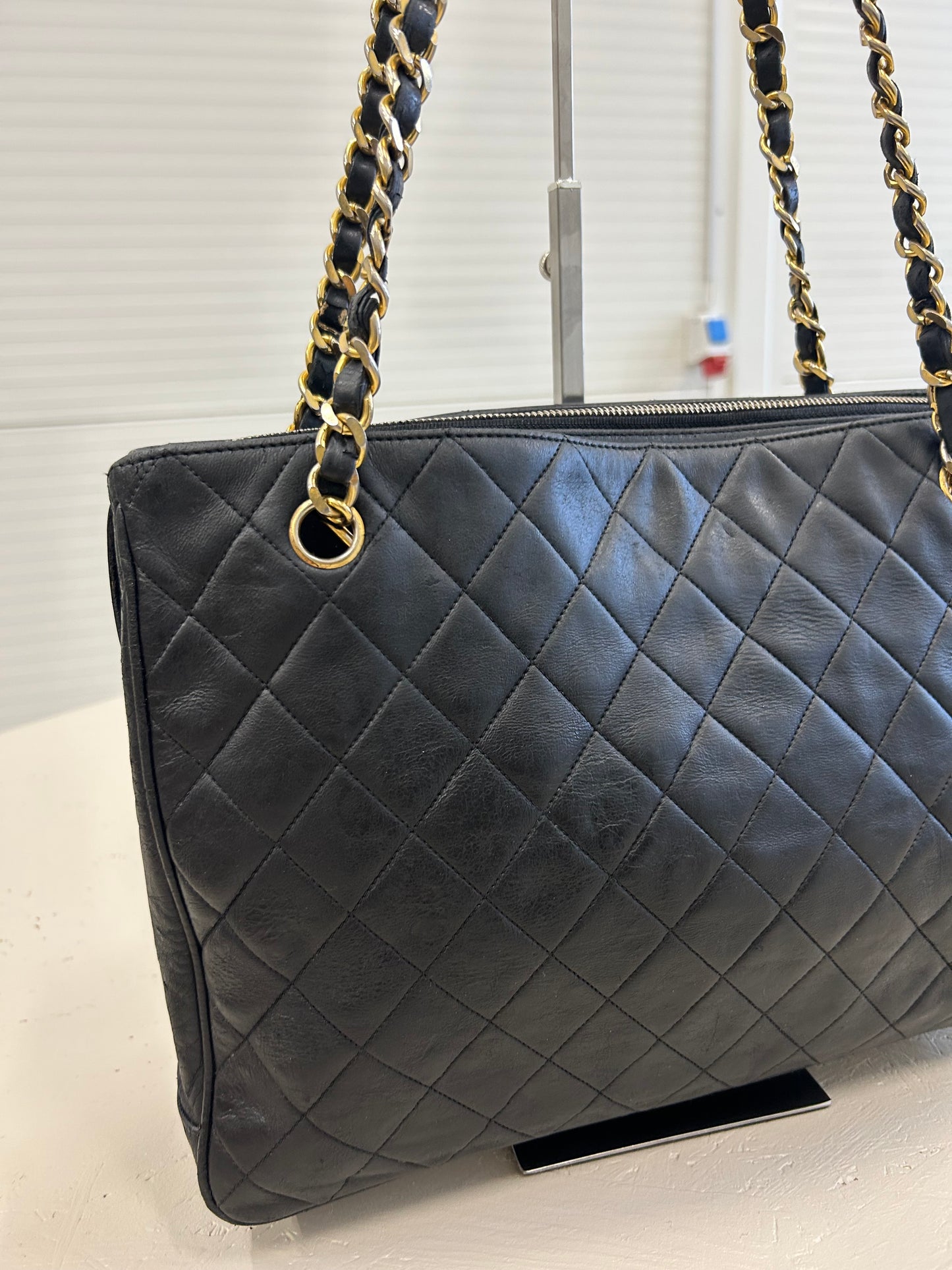Chanel quilted shoulder bag