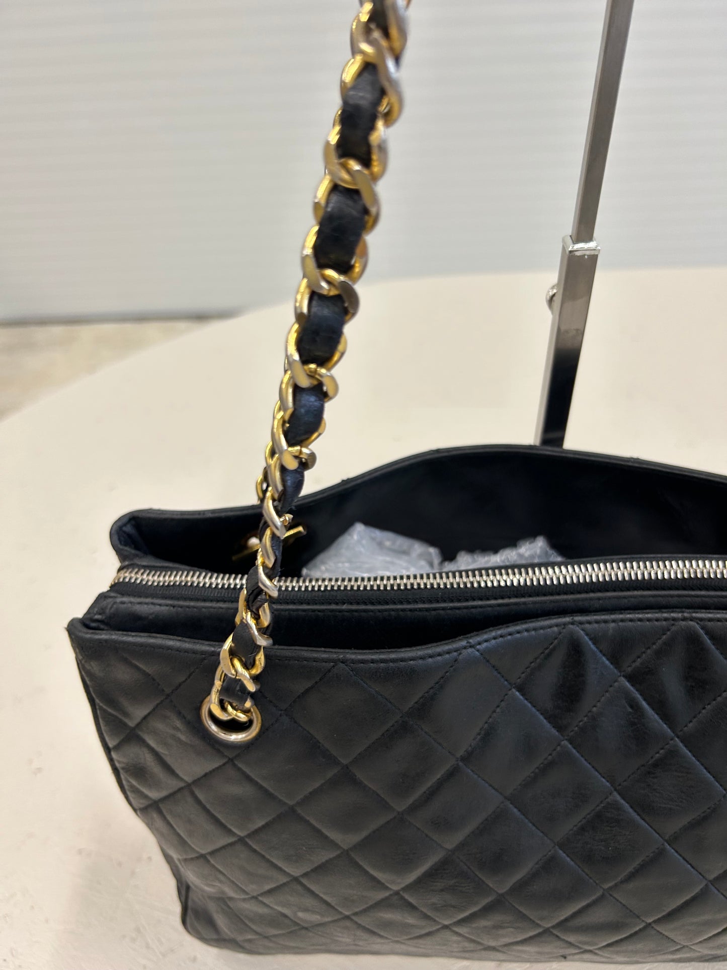Chanel quilted shoulder bag