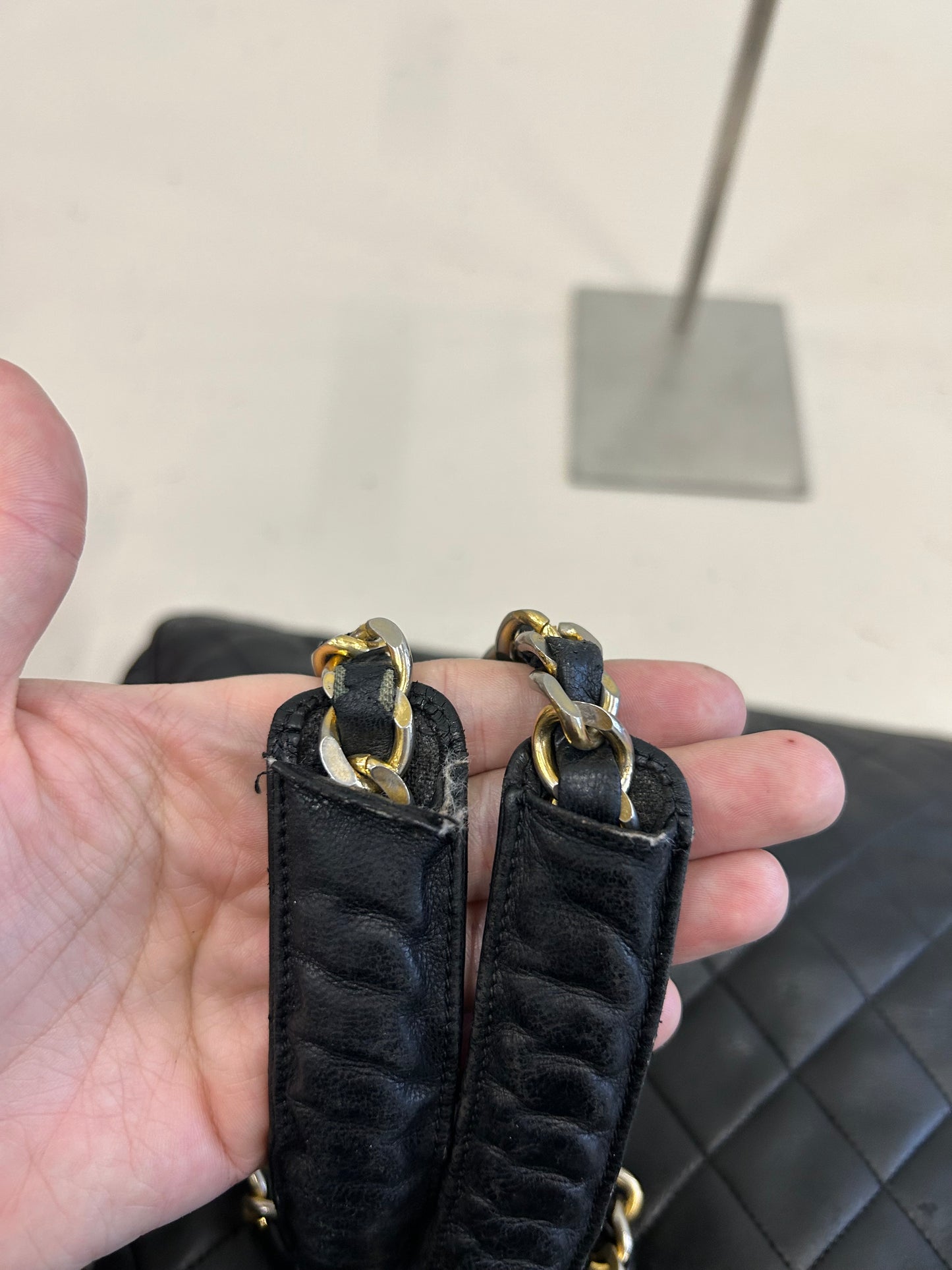 Chanel quilted shoulder bag