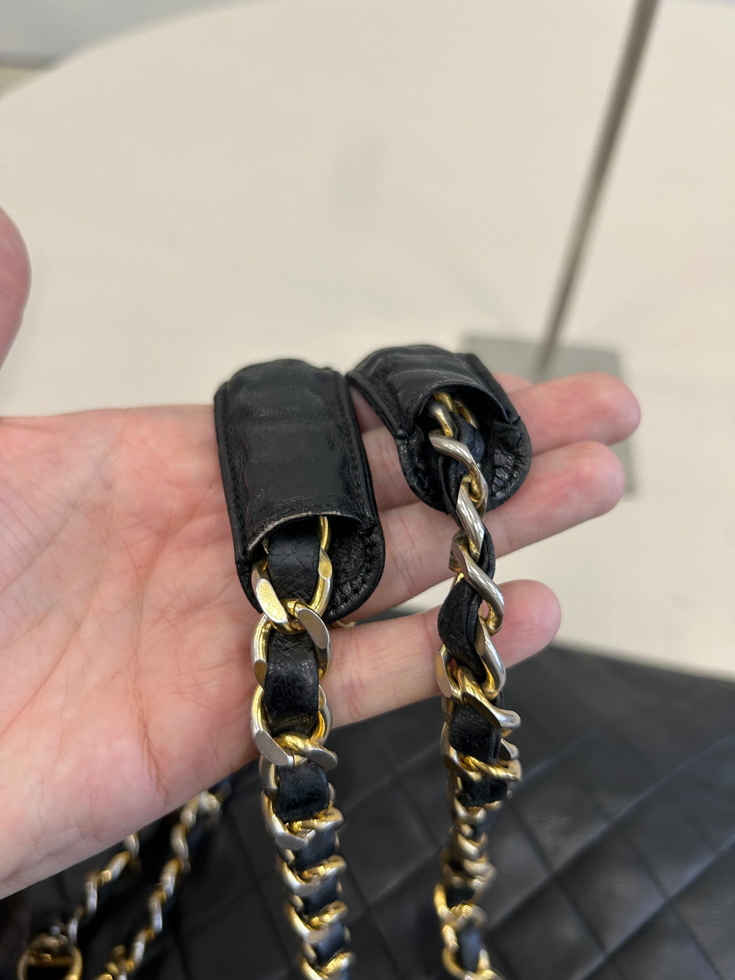 Chanel quilted shoulder bag