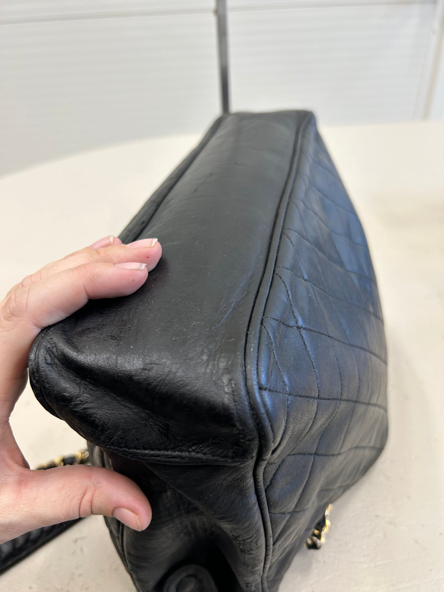 Chanel quilted shoulder bag