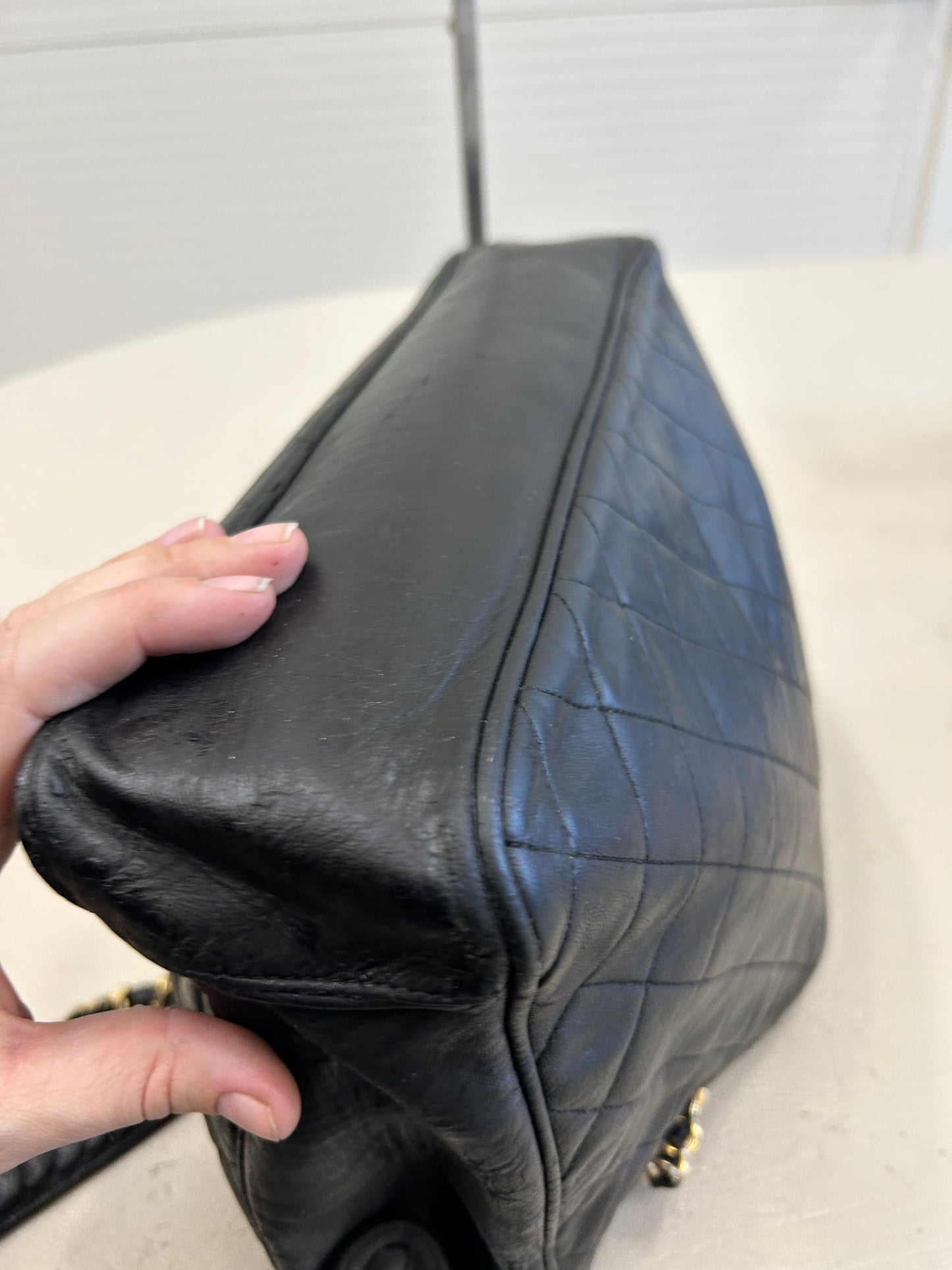 Chanel quilted shoulder bag