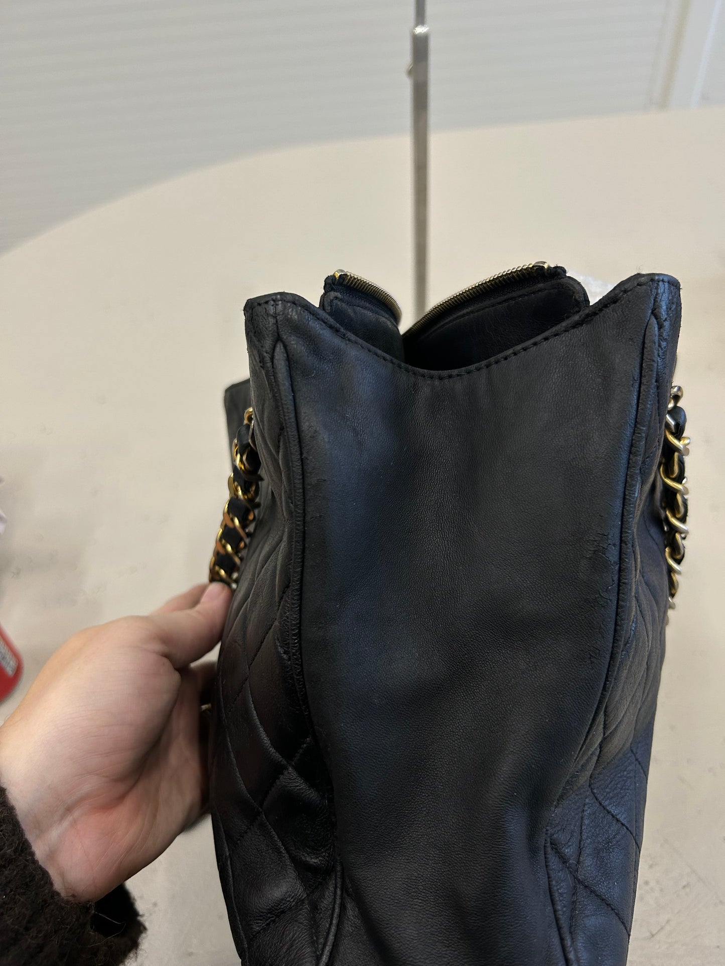 Chanel quilted shoulder bag
