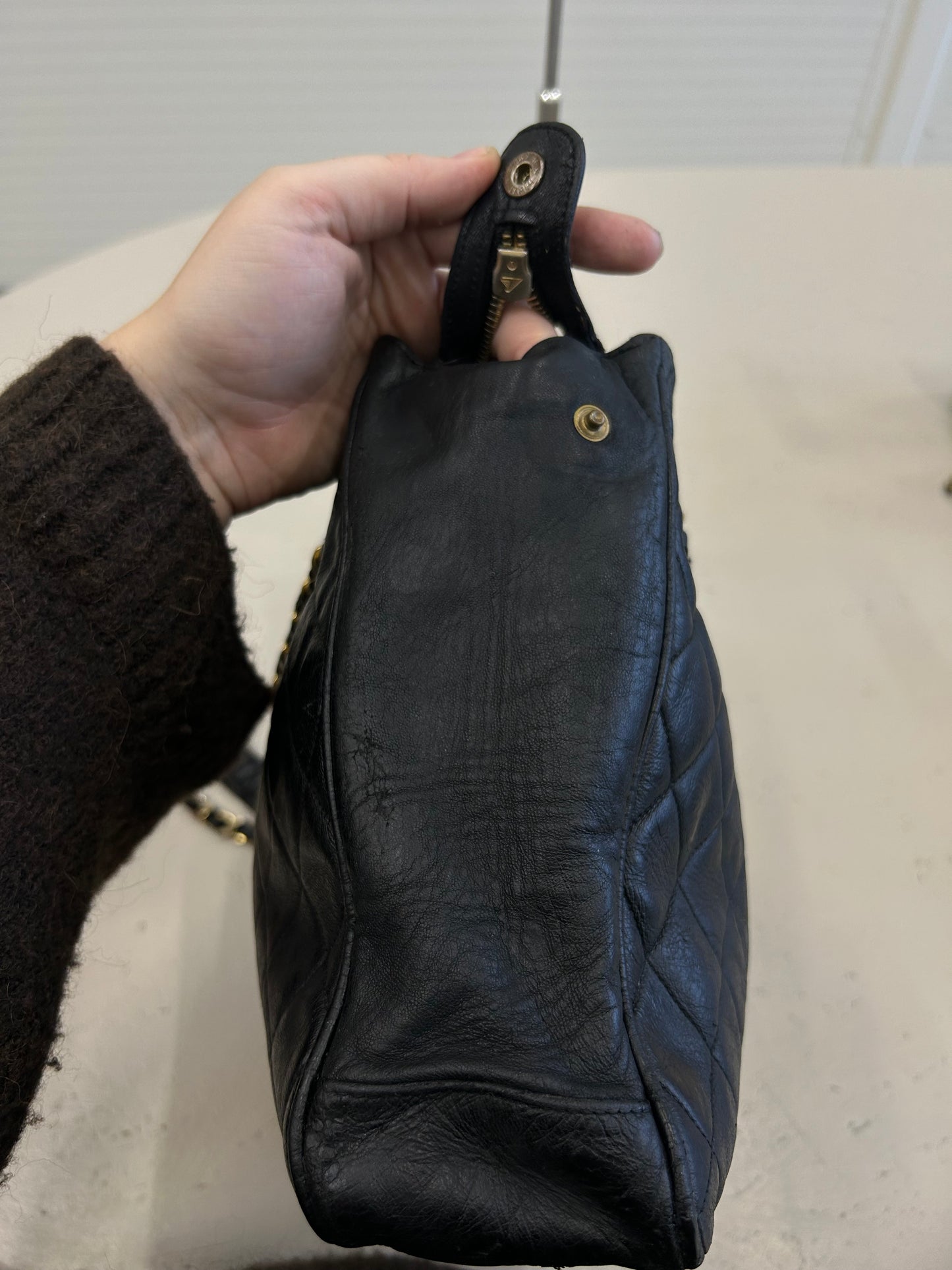 Chanel quilted shoulder bag