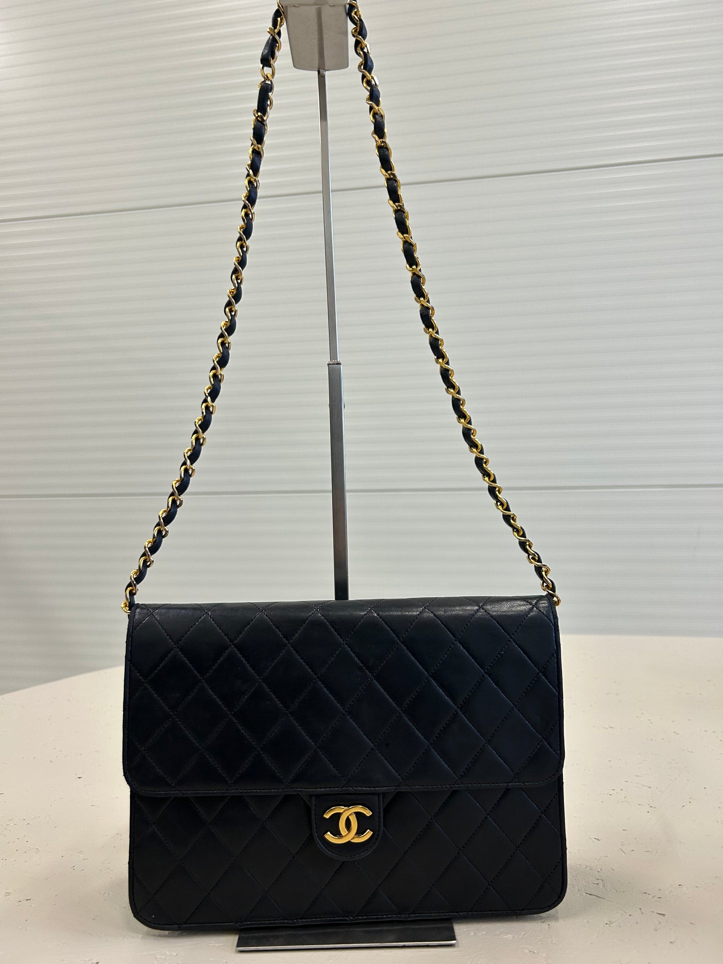 Chanel diamond classic flap bag