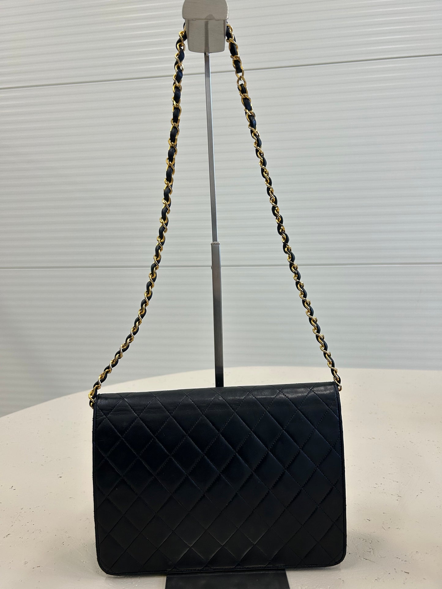 Chanel diamond classic flap bag