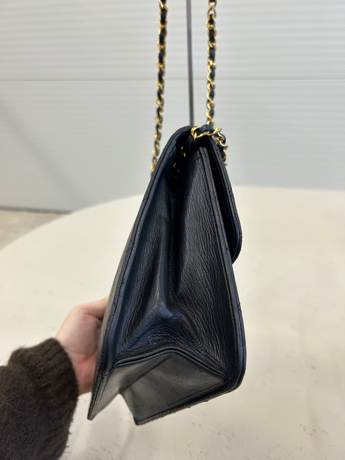 Chanel diamond classic flap bag