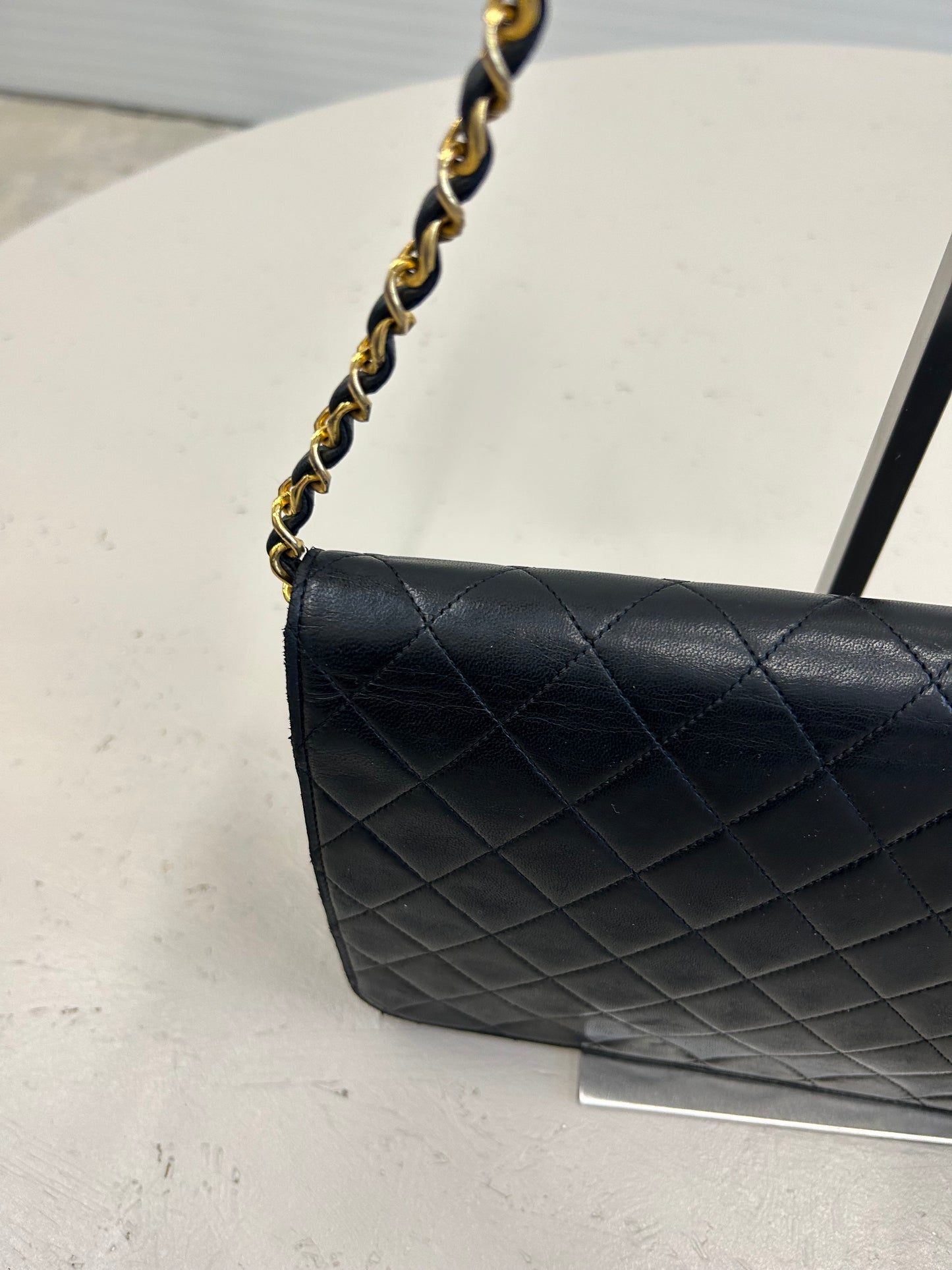 Chanel diamond classic flap bag