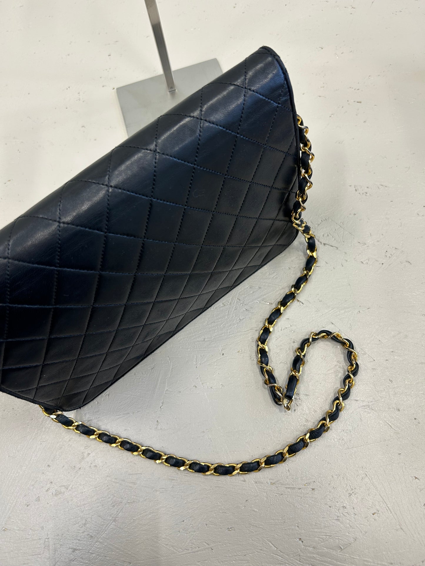 Chanel diamond classic flap bag