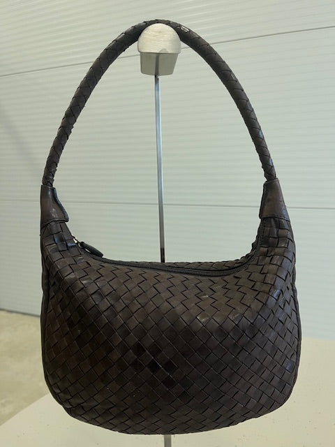 Bottega Veneta Vintage Intrecciato Brown