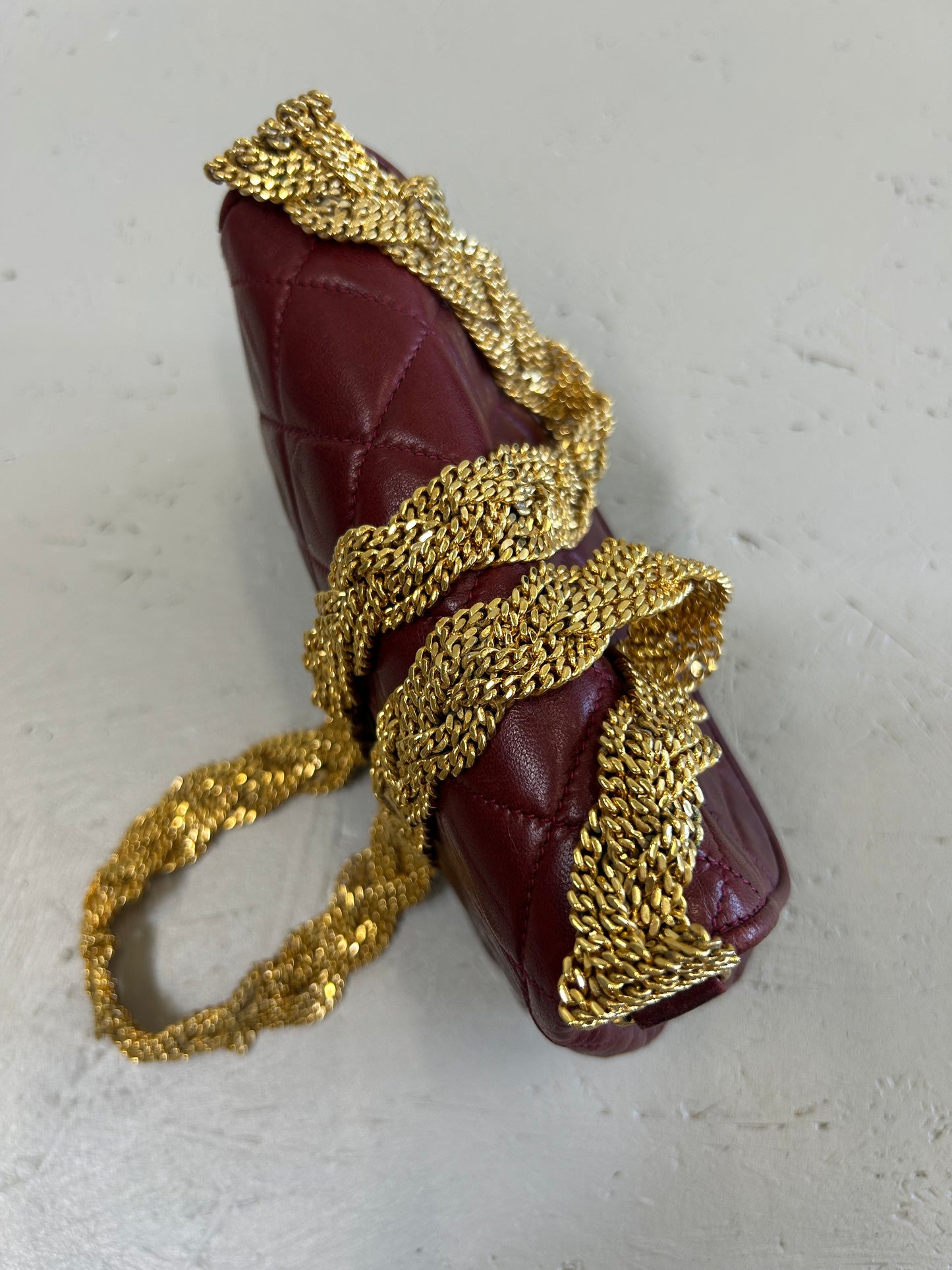 Chanel Red Crossbody Bag