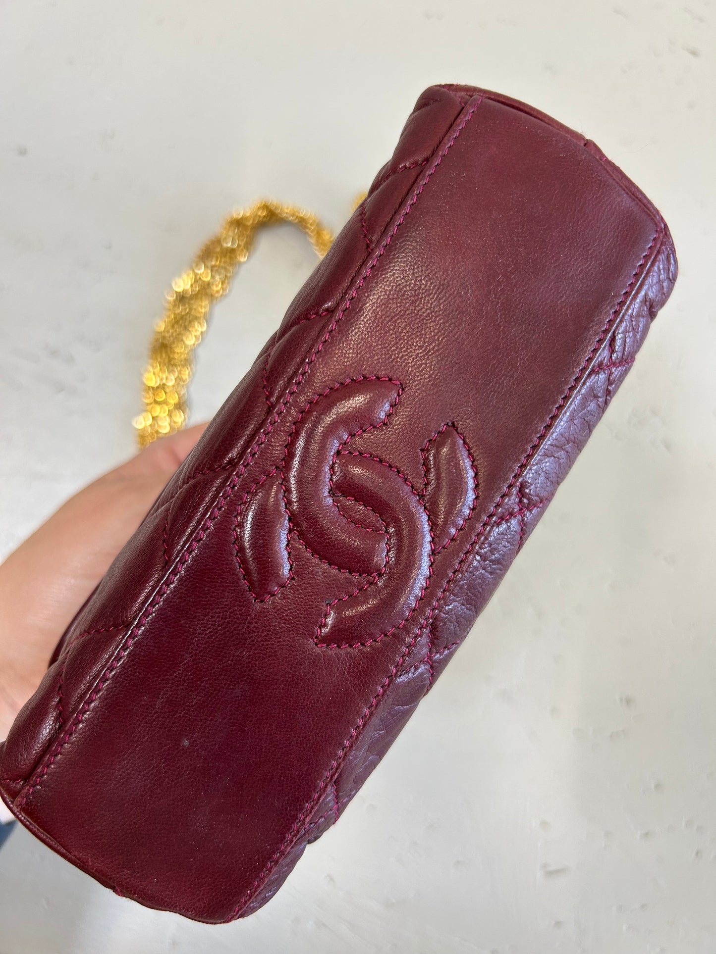 Chanel Red Crossbody Bag