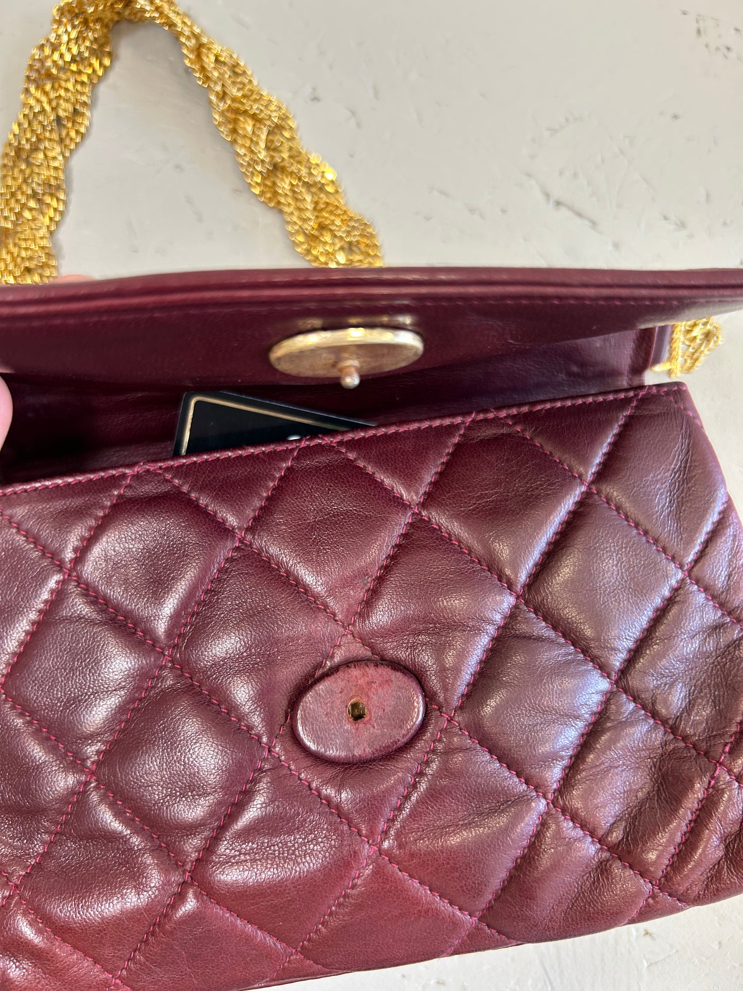 Chanel Red Crossbody Bag