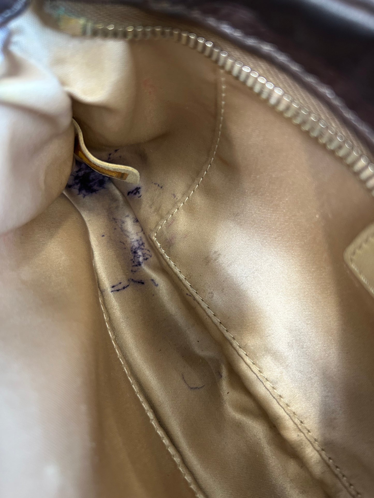 Chanel Brown Pouchette Shoulder Bag