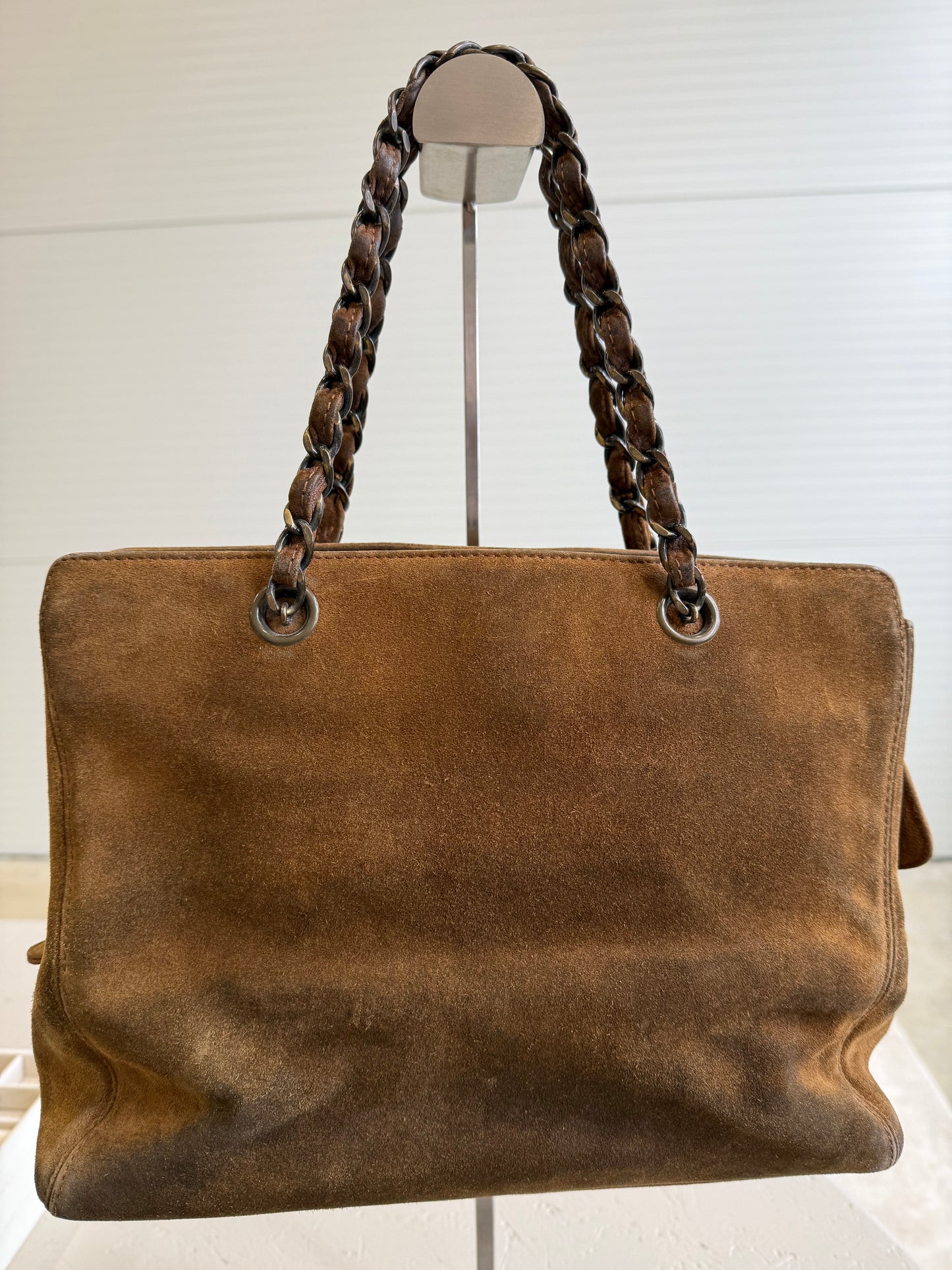 Chanel Suede Tote