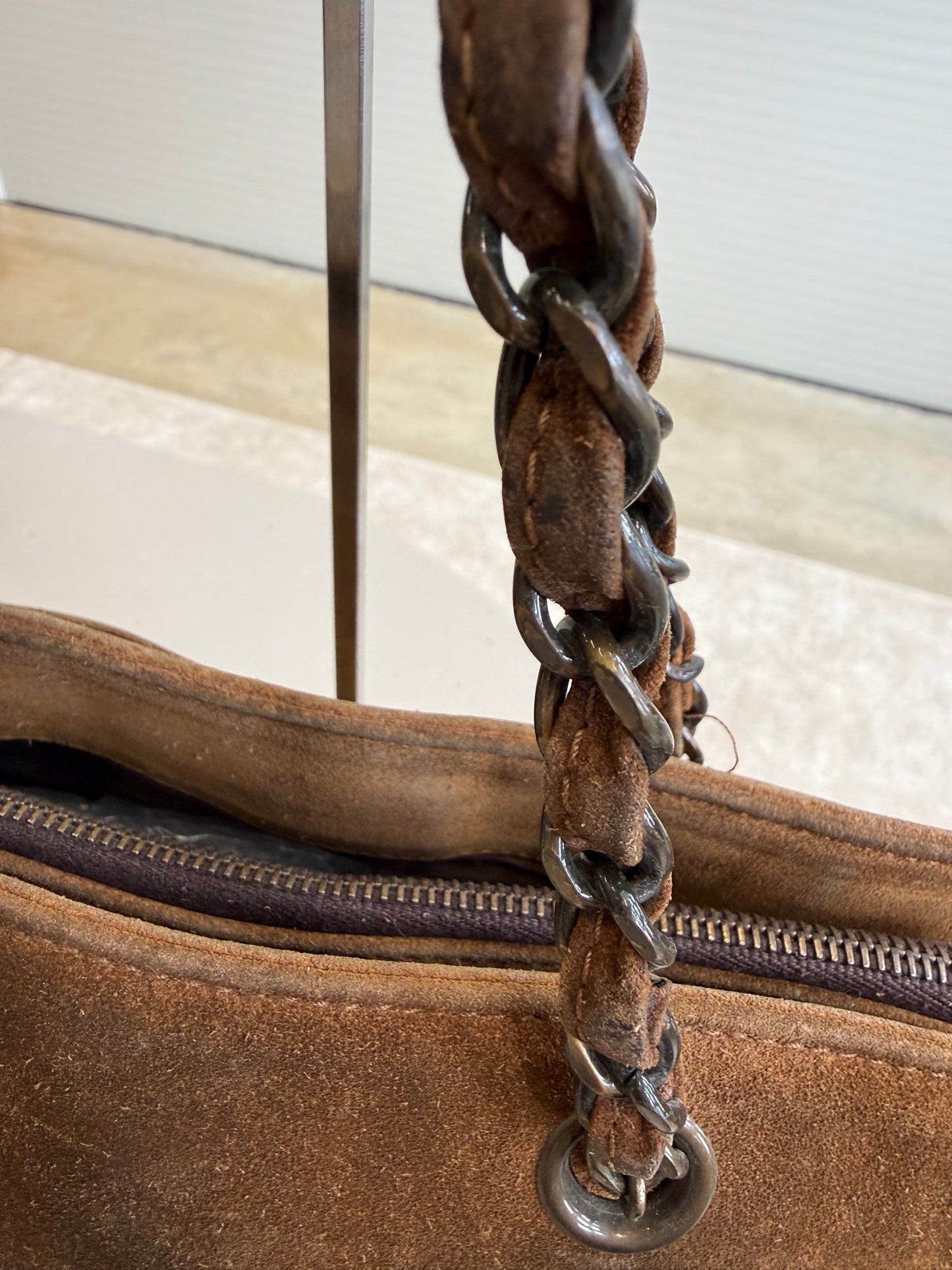 Chanel Suede Tote