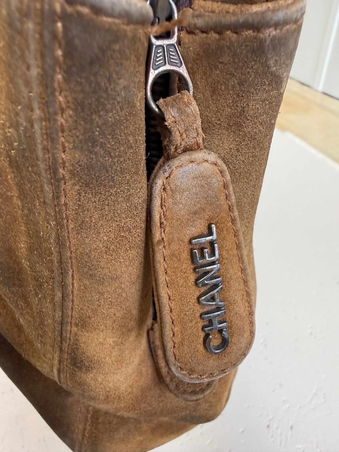 Chanel Suede Tote