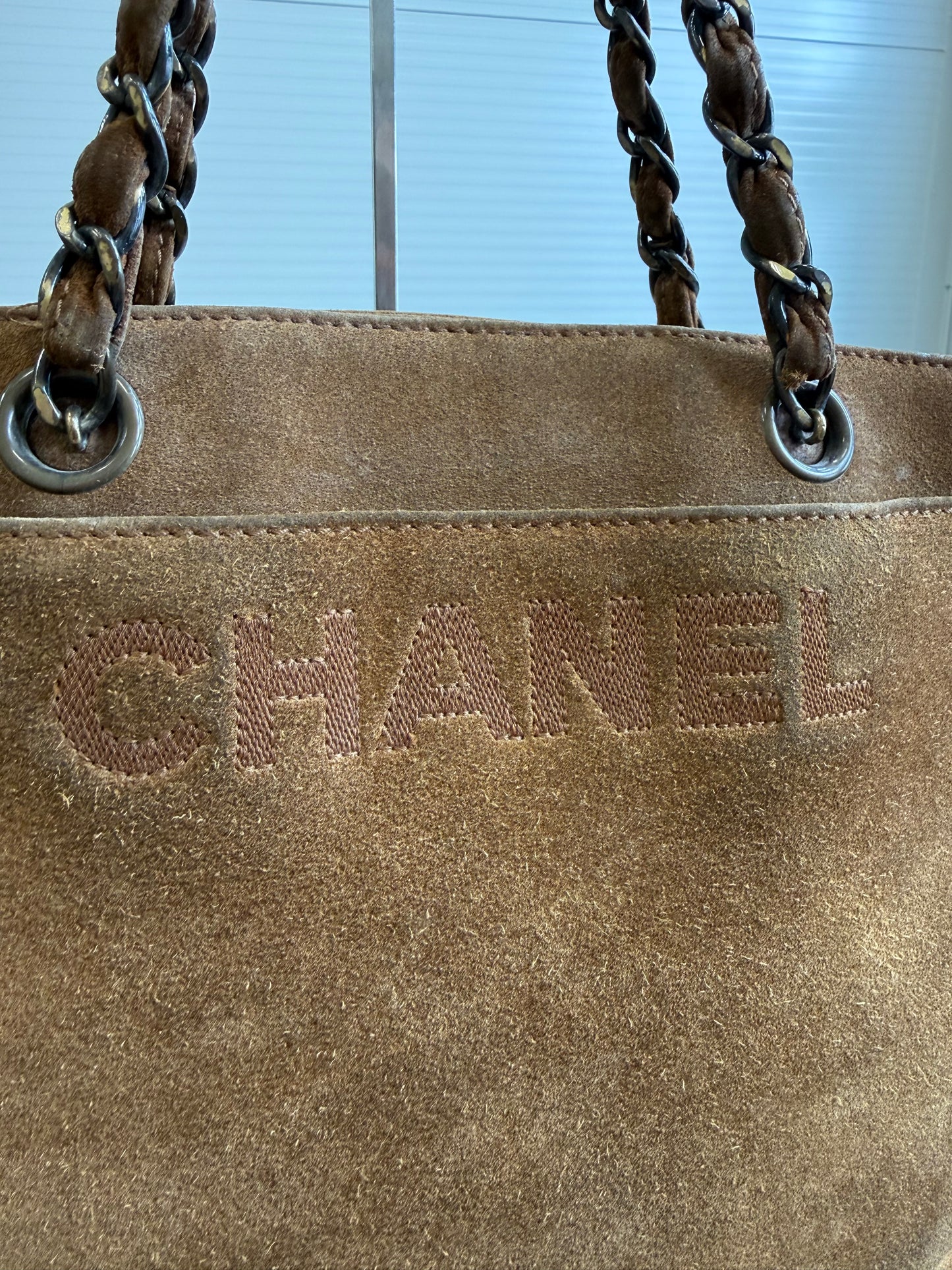 Chanel Suede Tote