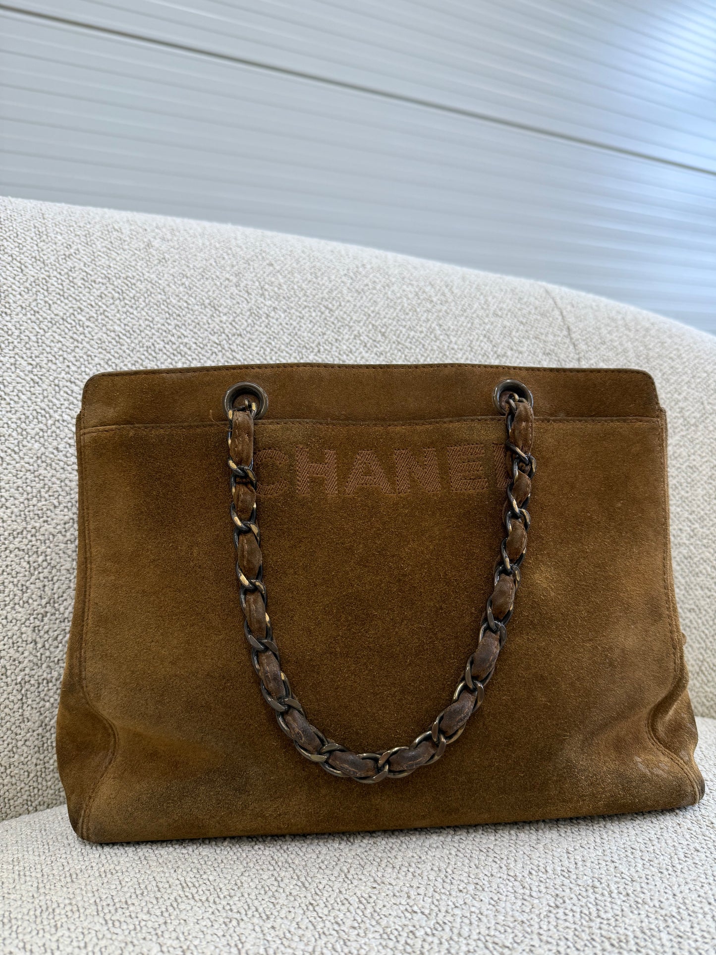 Chanel Suede Tote