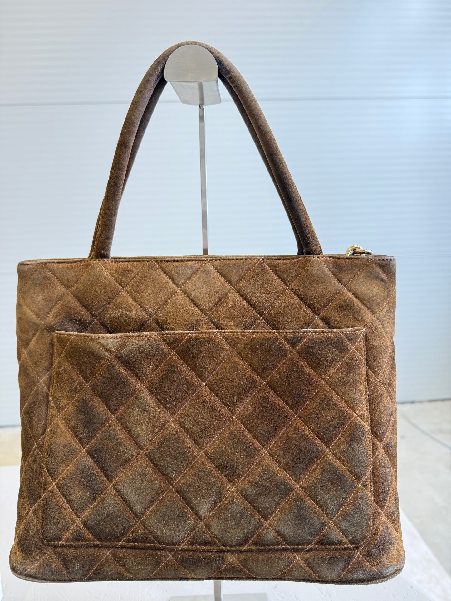 Chanel Suede Medalion