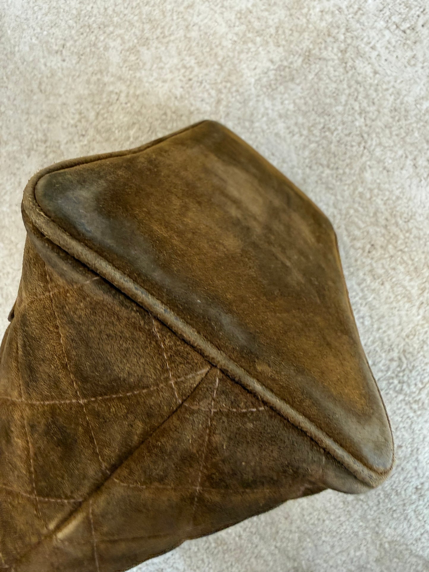 Chanel Suede Medalion
