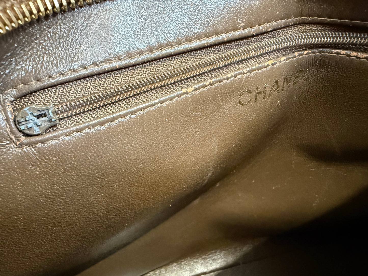 Chanel Suede Medalion