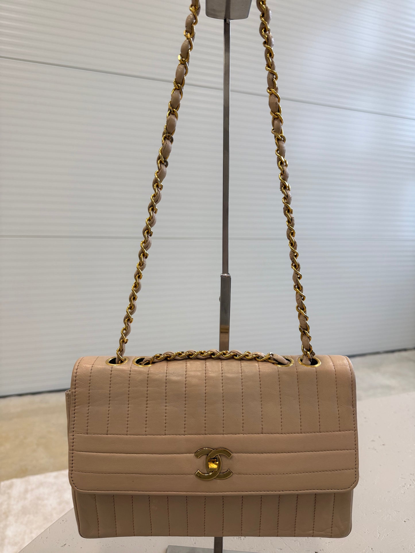 Chanel Flap Bag Beige