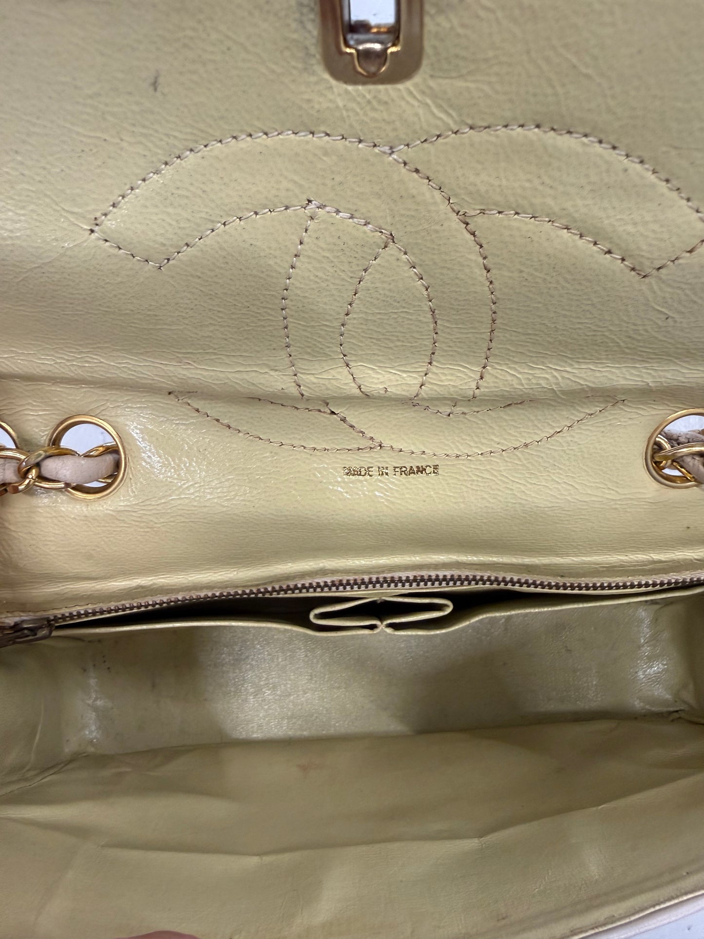 Chanel Flap Bag Beige