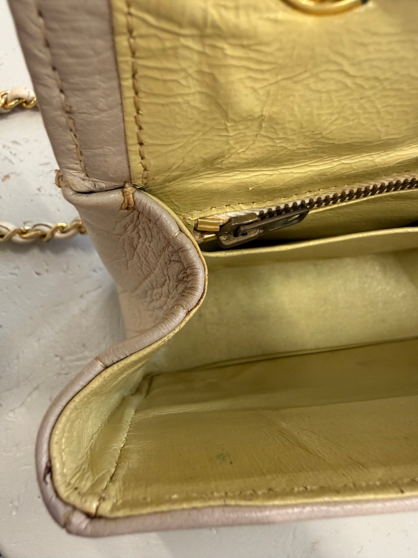 Chanel Flap Bag Beige