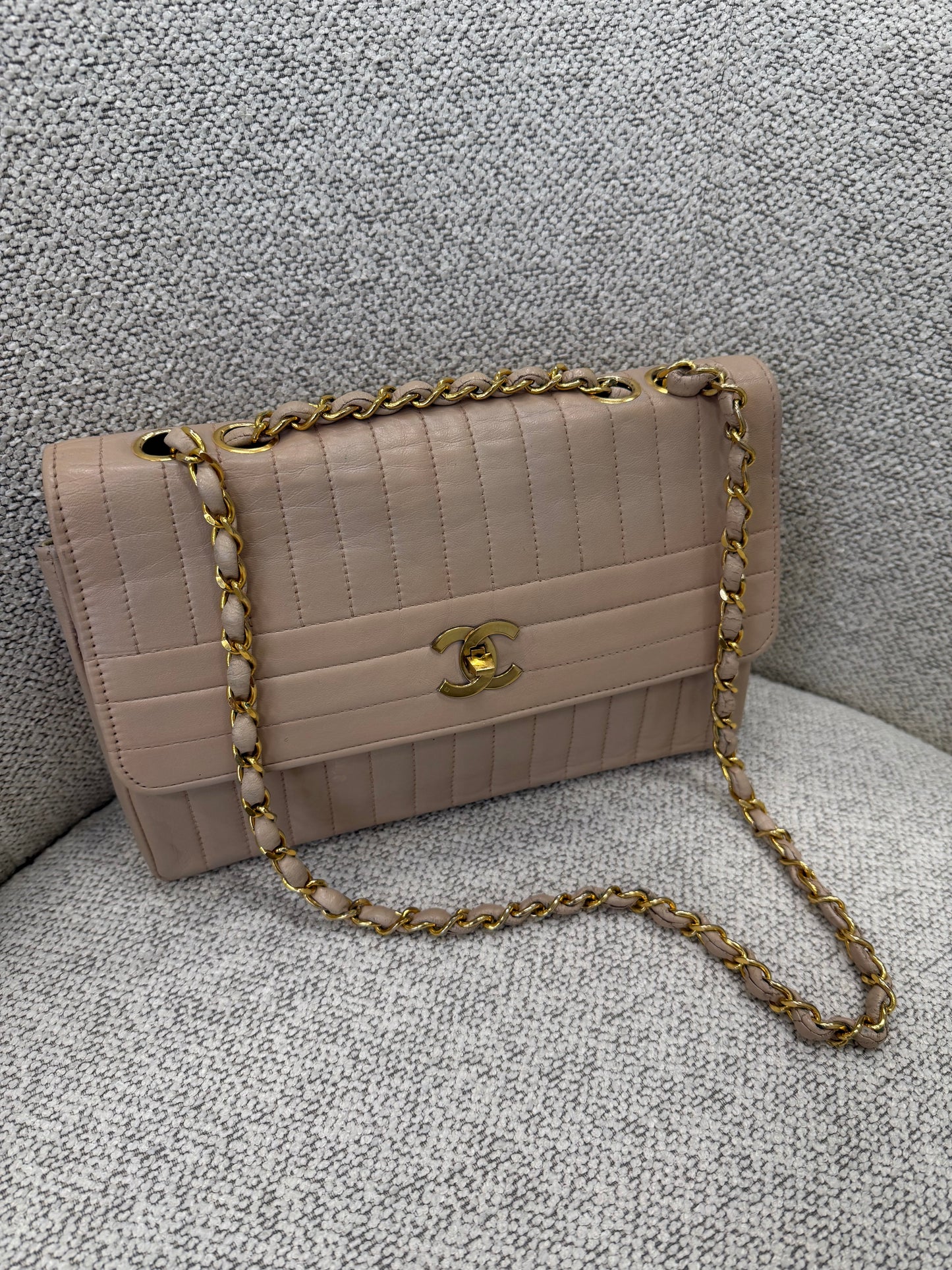 Chanel Flap Bag Beige