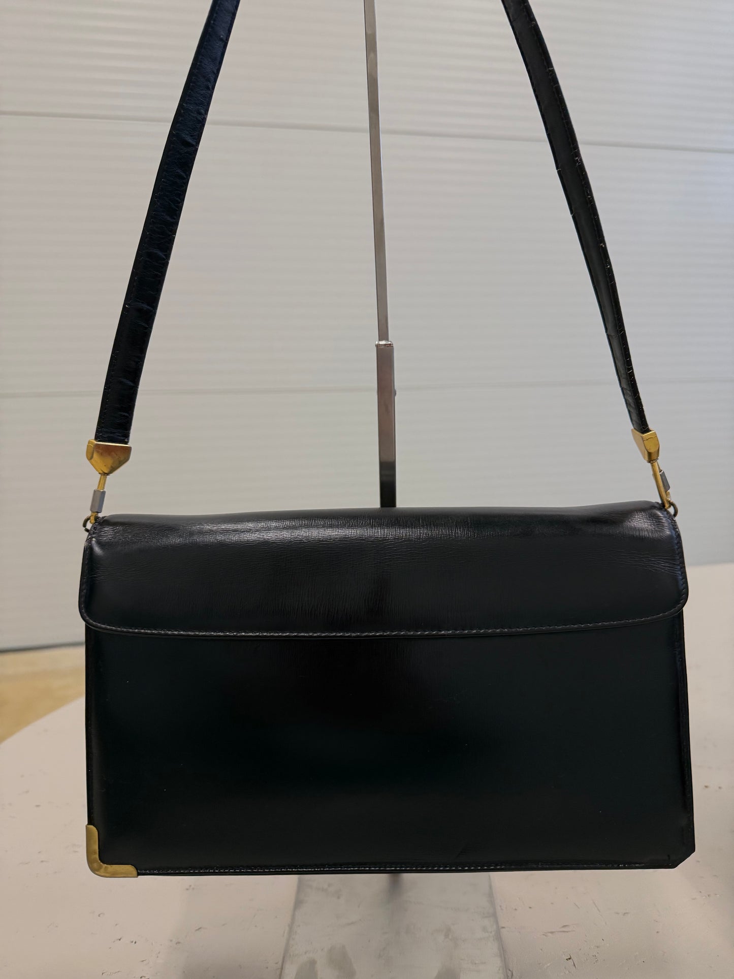 Christian Dior CD Logo Shoulder Clutch Bag