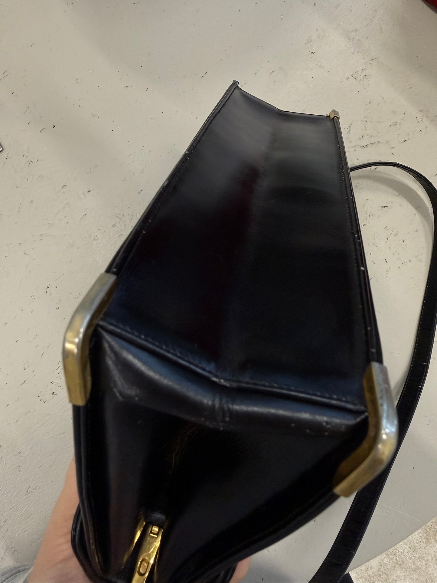 Christian Dior CD Logo Shoulder Clutch Bag